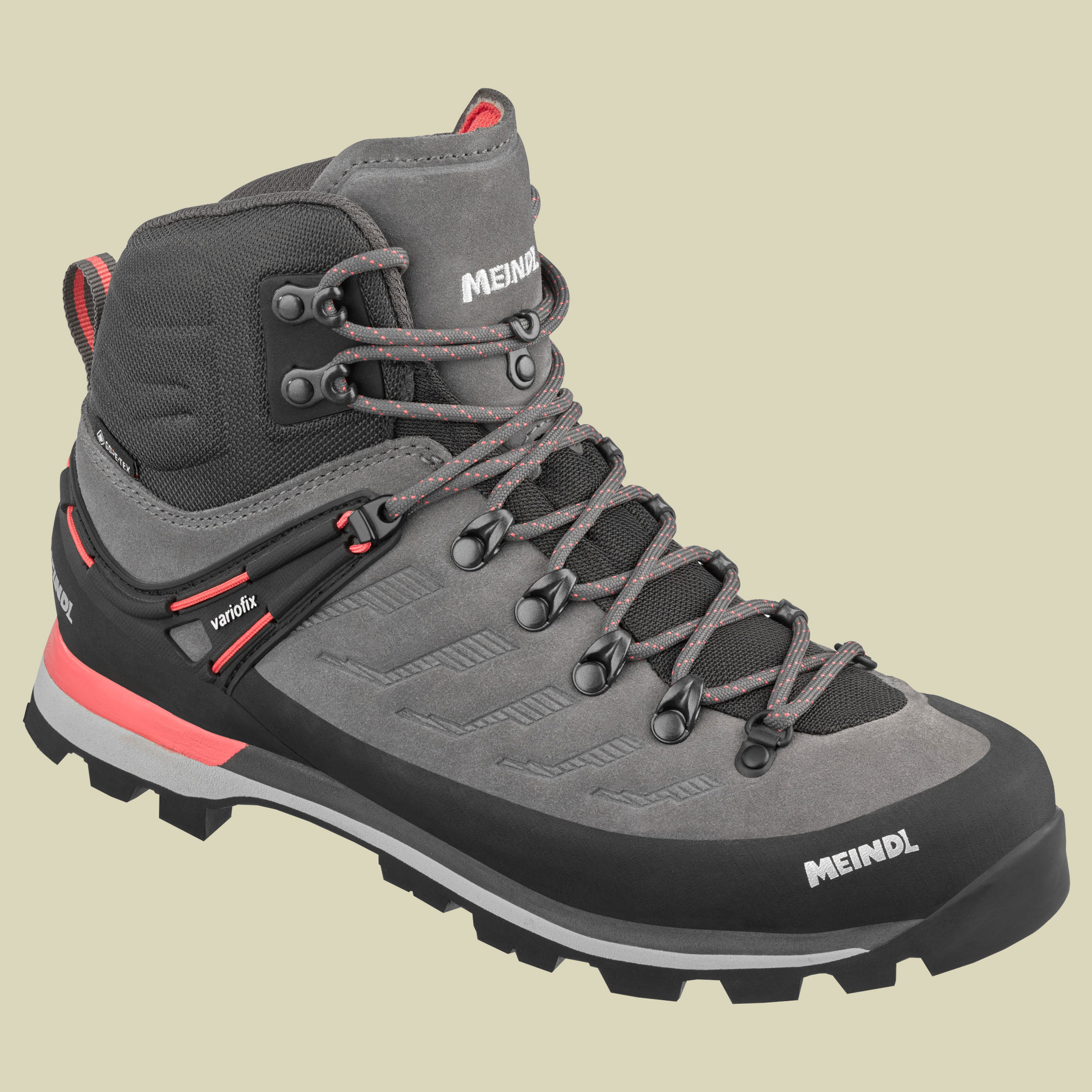 Intervale Lady GTX UK 8,5 grau - anthrazit/rosé