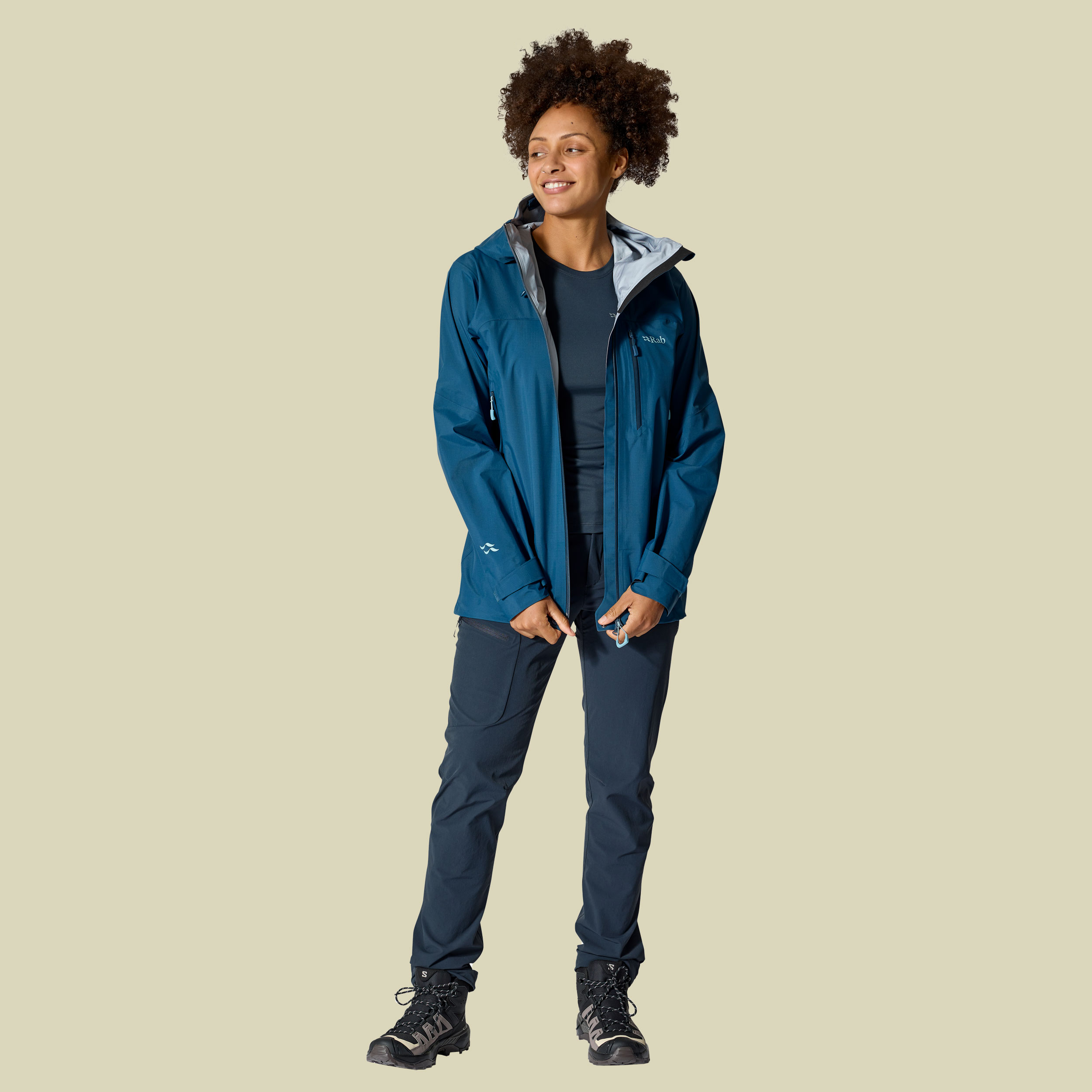 Firewall Montain Jacket Women 14 (42) blau - tempest blue