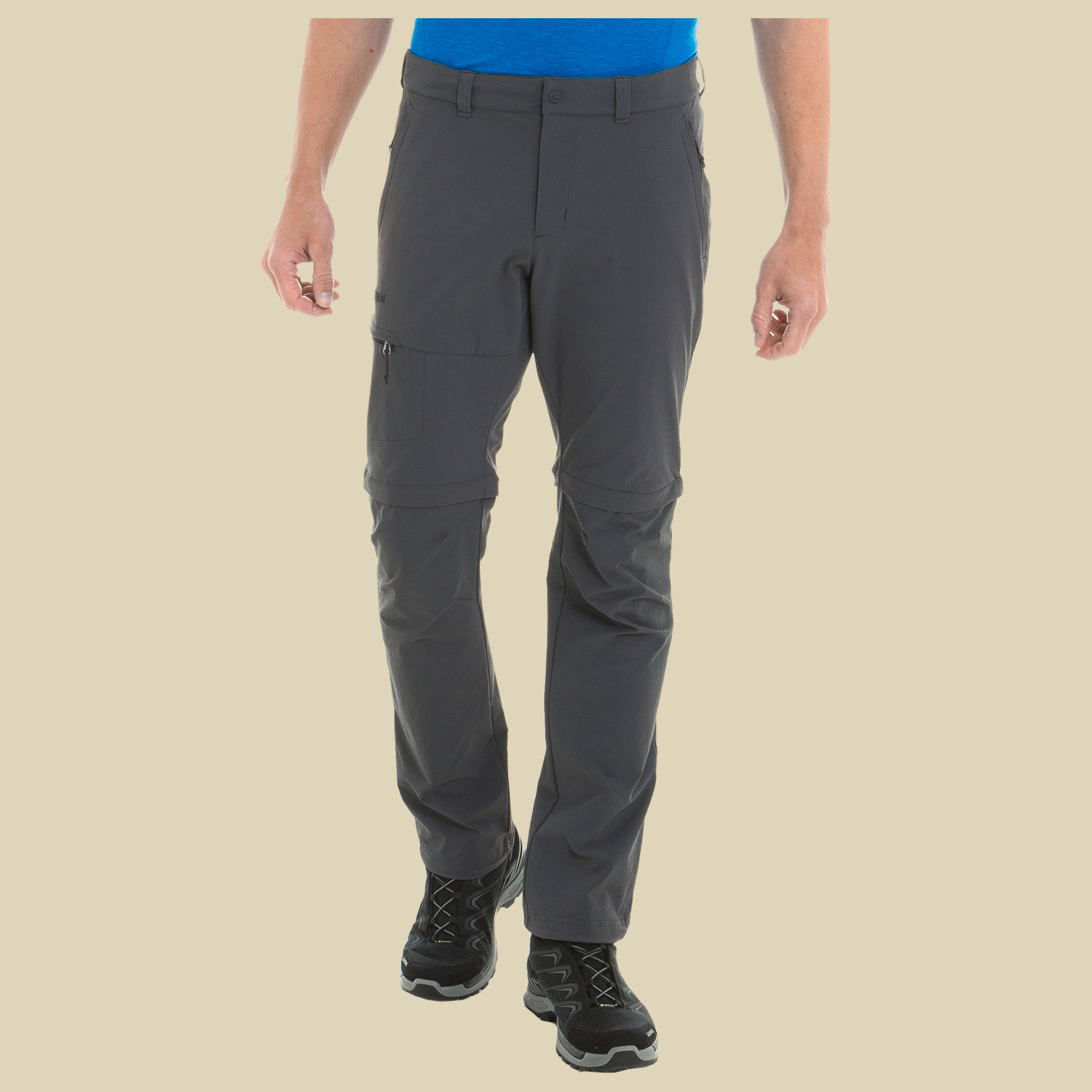 Pants Koper1 Zip Off Men Größe 26 Farbe asphalt