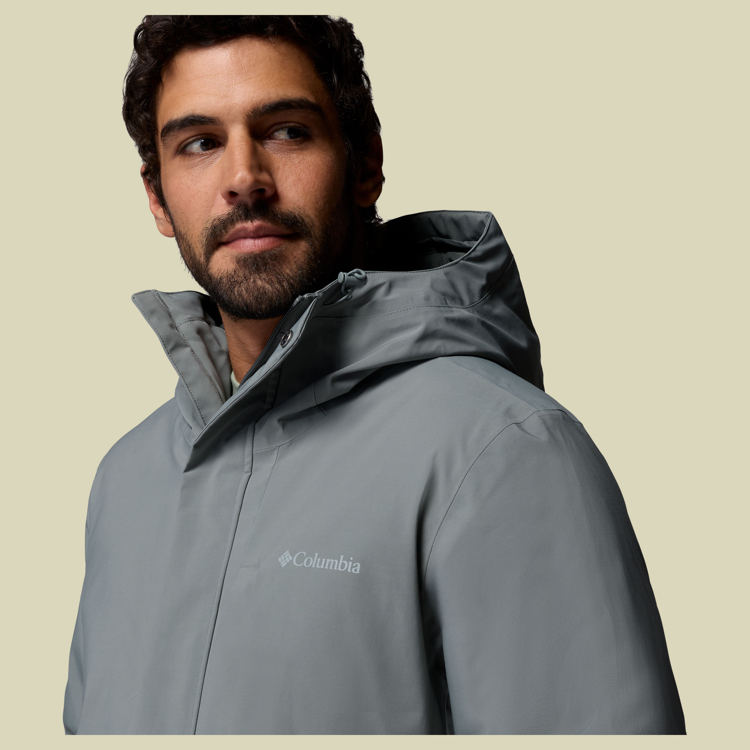 Street Heights Parka Men XL grau - sedona sage