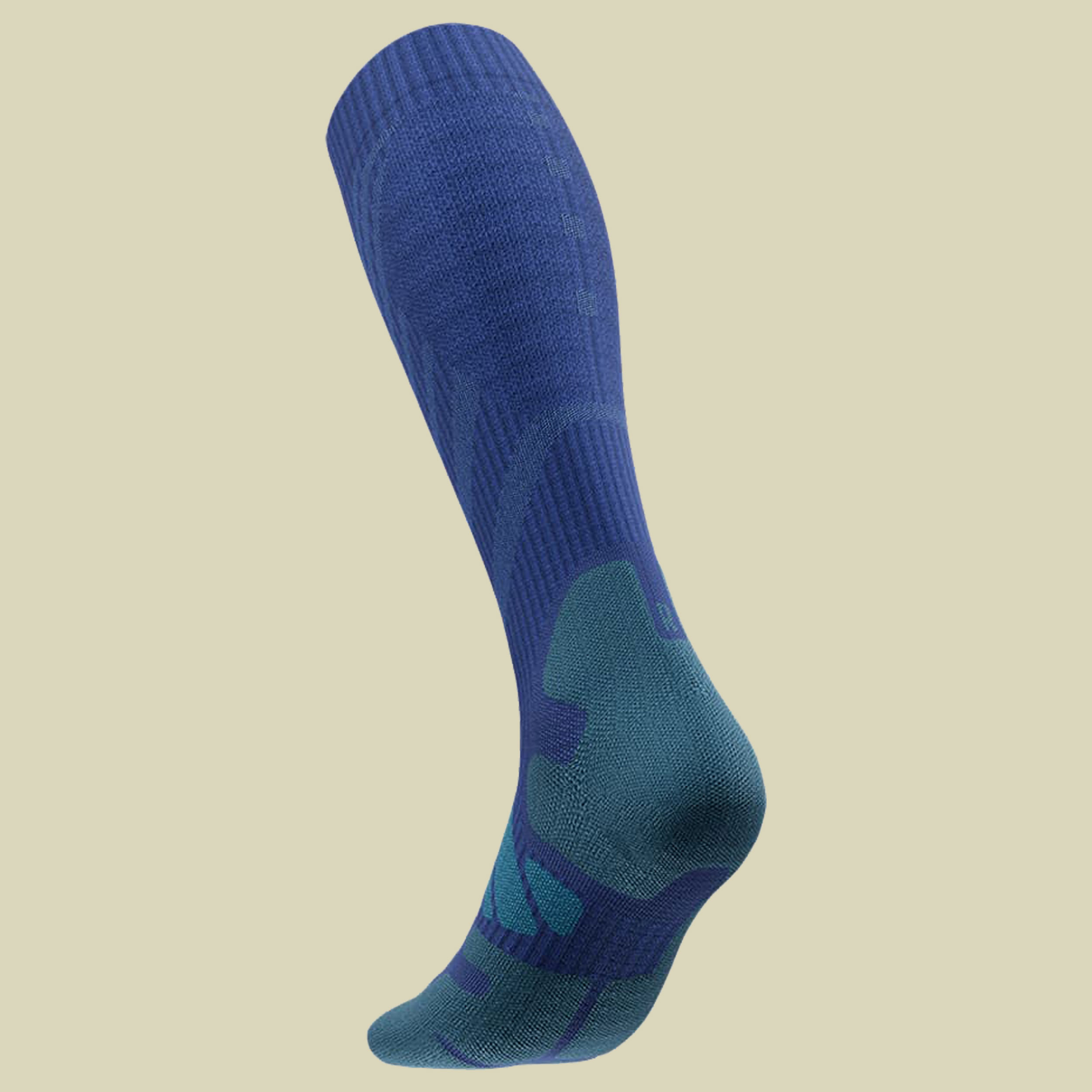 Outdoor Merino Compression Socks Men 46-49 S blau - ocean blue