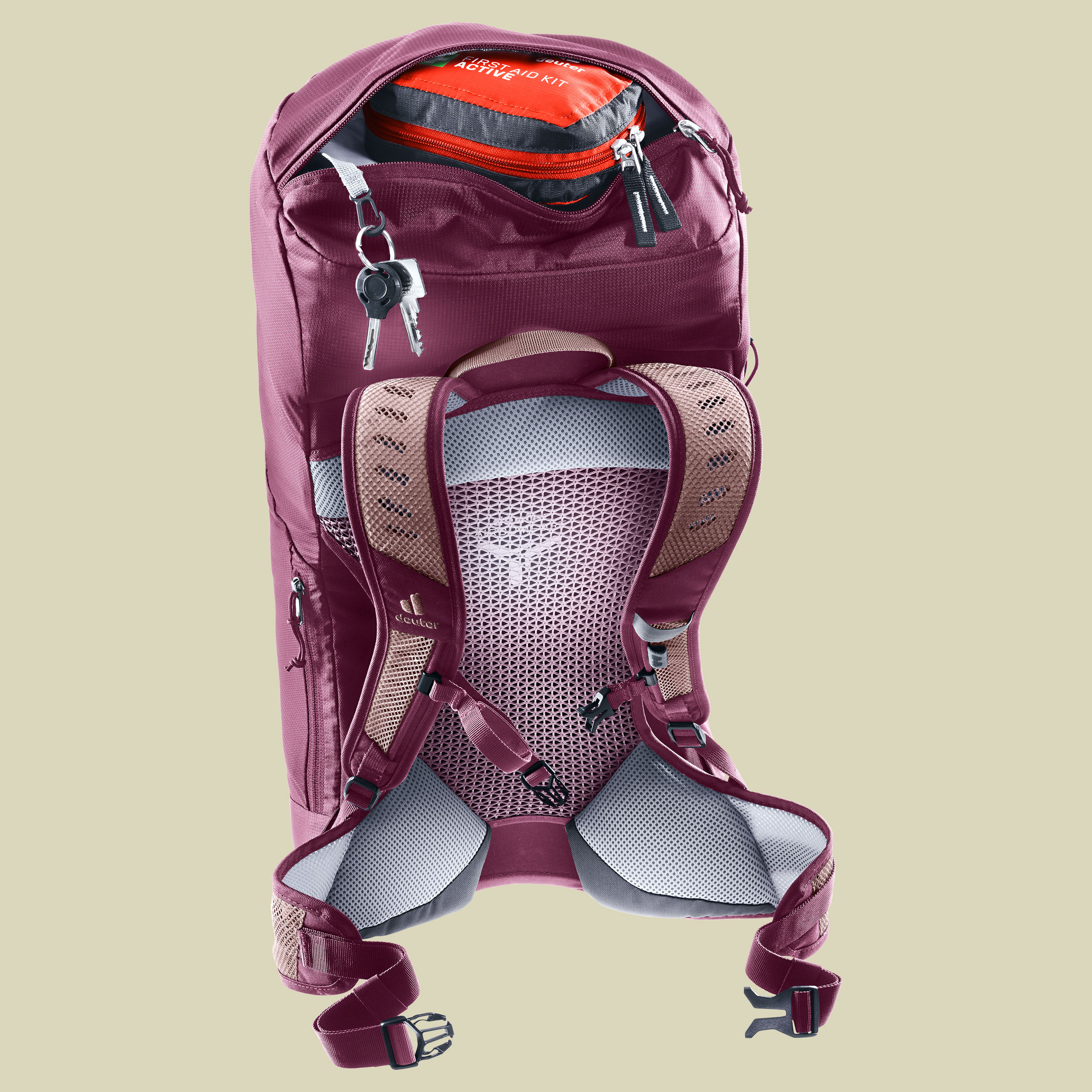 AC LITE 22 SL Women rot 22 - Farbe ashrose-cassis