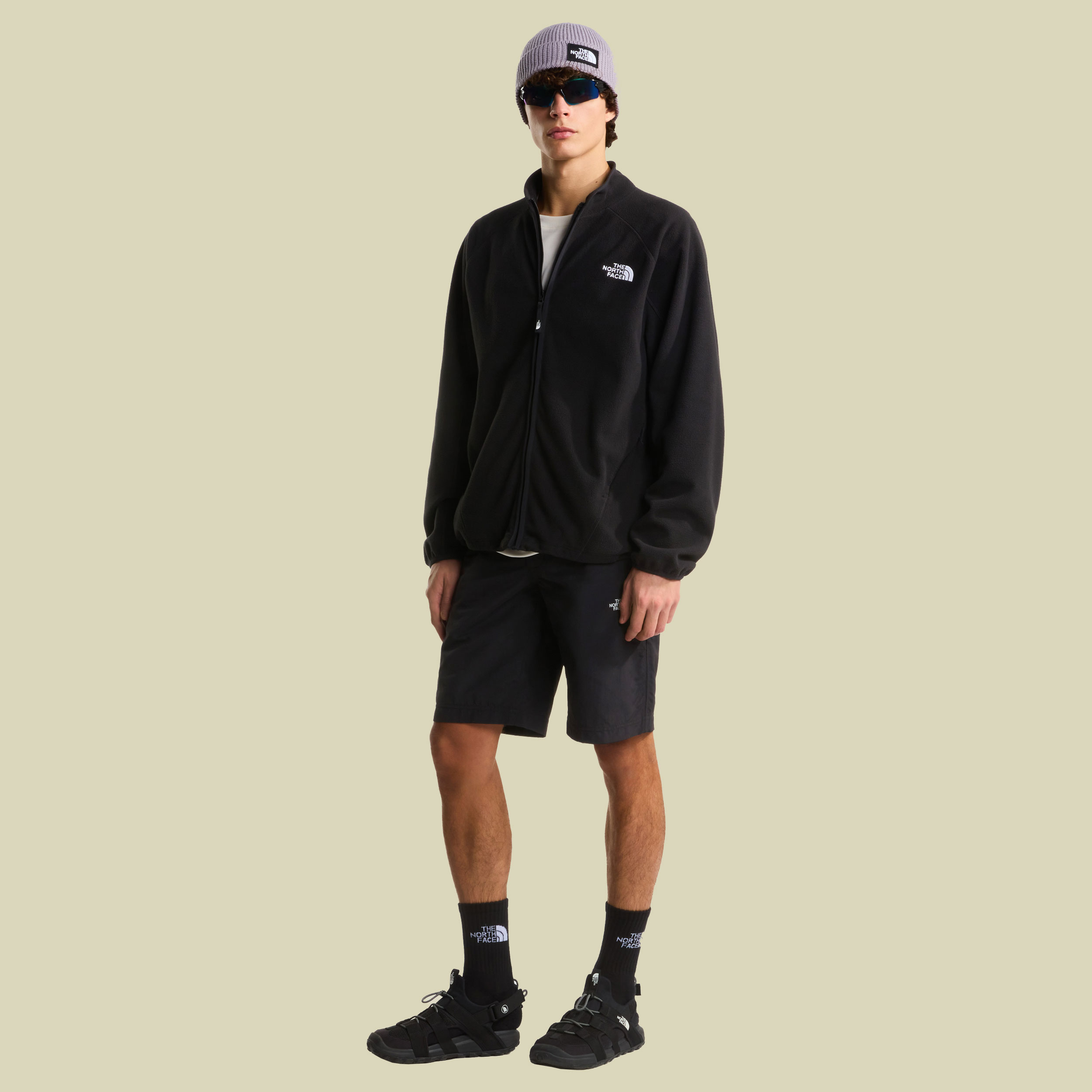 Oxara Full Zip Fleece Men XXL schwarz - Farbe TNF black