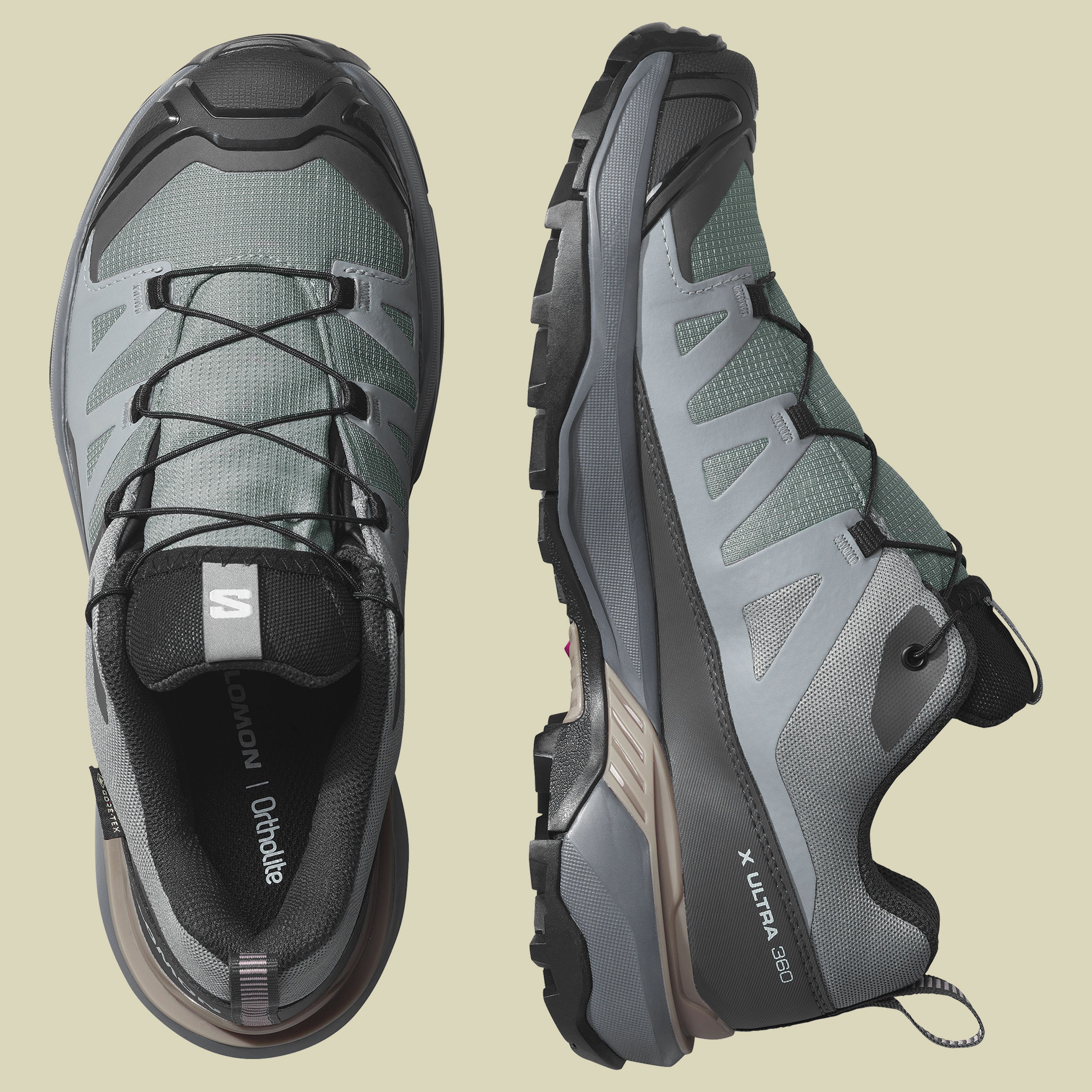 X Ultra 360 GTX Women UK 5 grau2 - sedona sage/urban chic/etherea