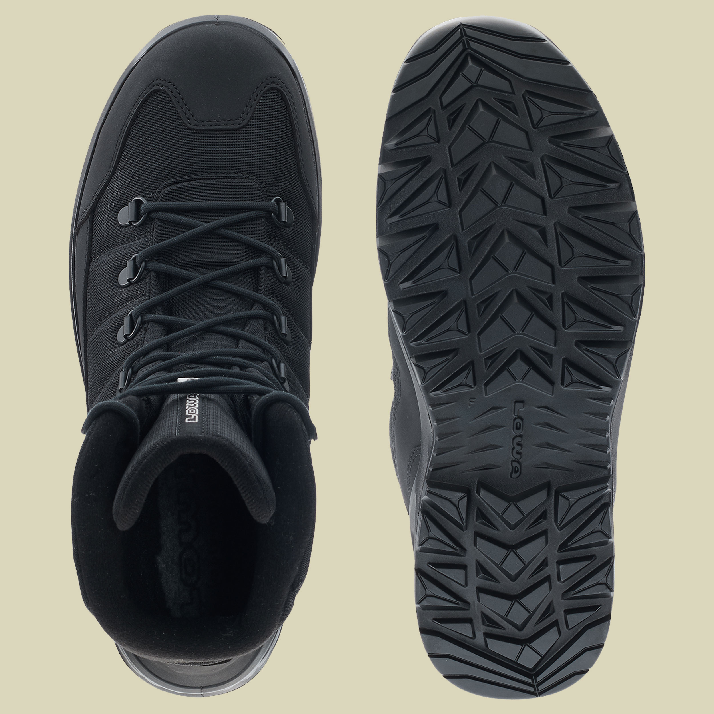 Kano GTX HI Men UK 9 schwarz - schwarz/schwarz