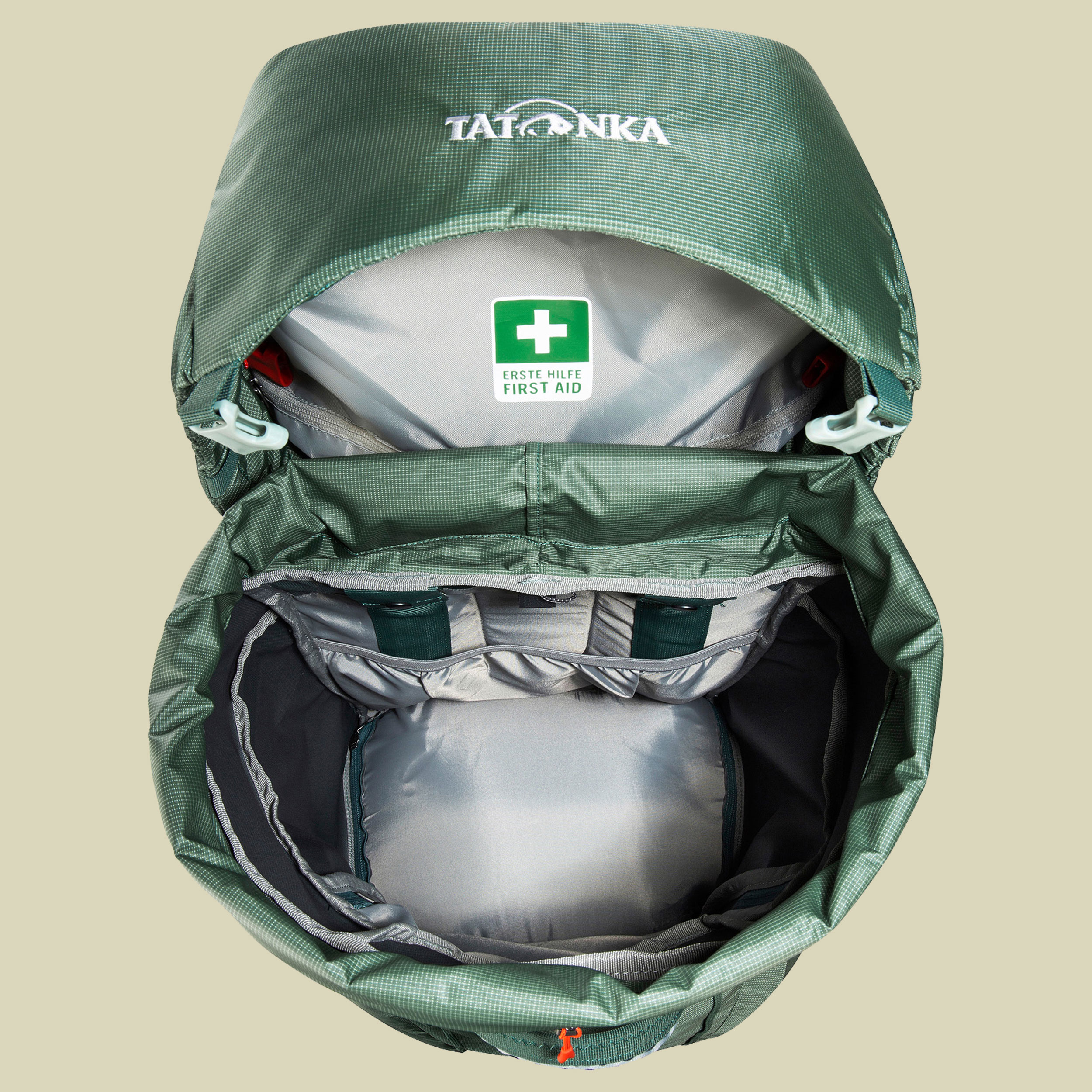 Yukon 50+10 grün 50 L + 10 L - Farbe sage green