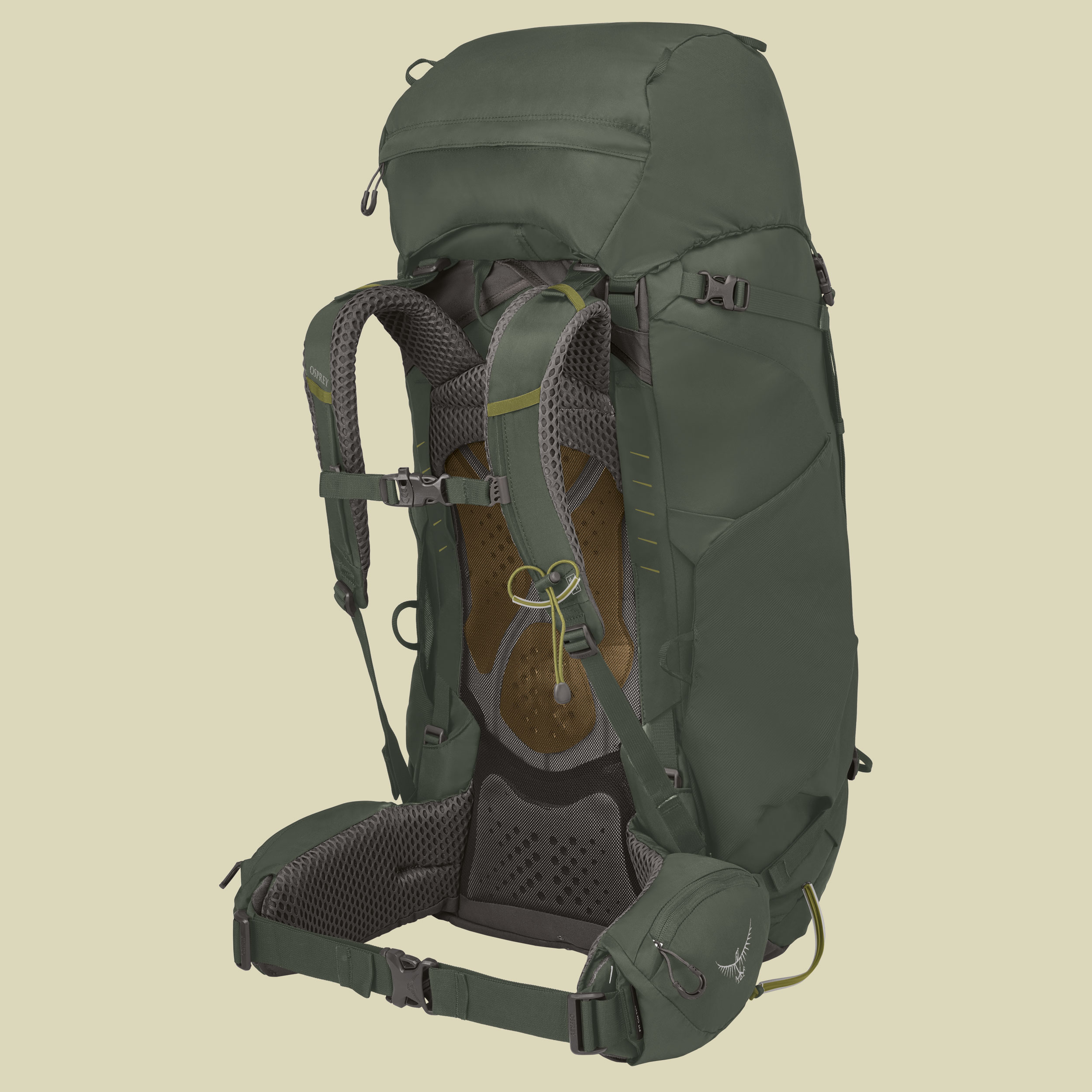 Kestrel 68 Men Volumen 68 Farbe bonsai green L/XL