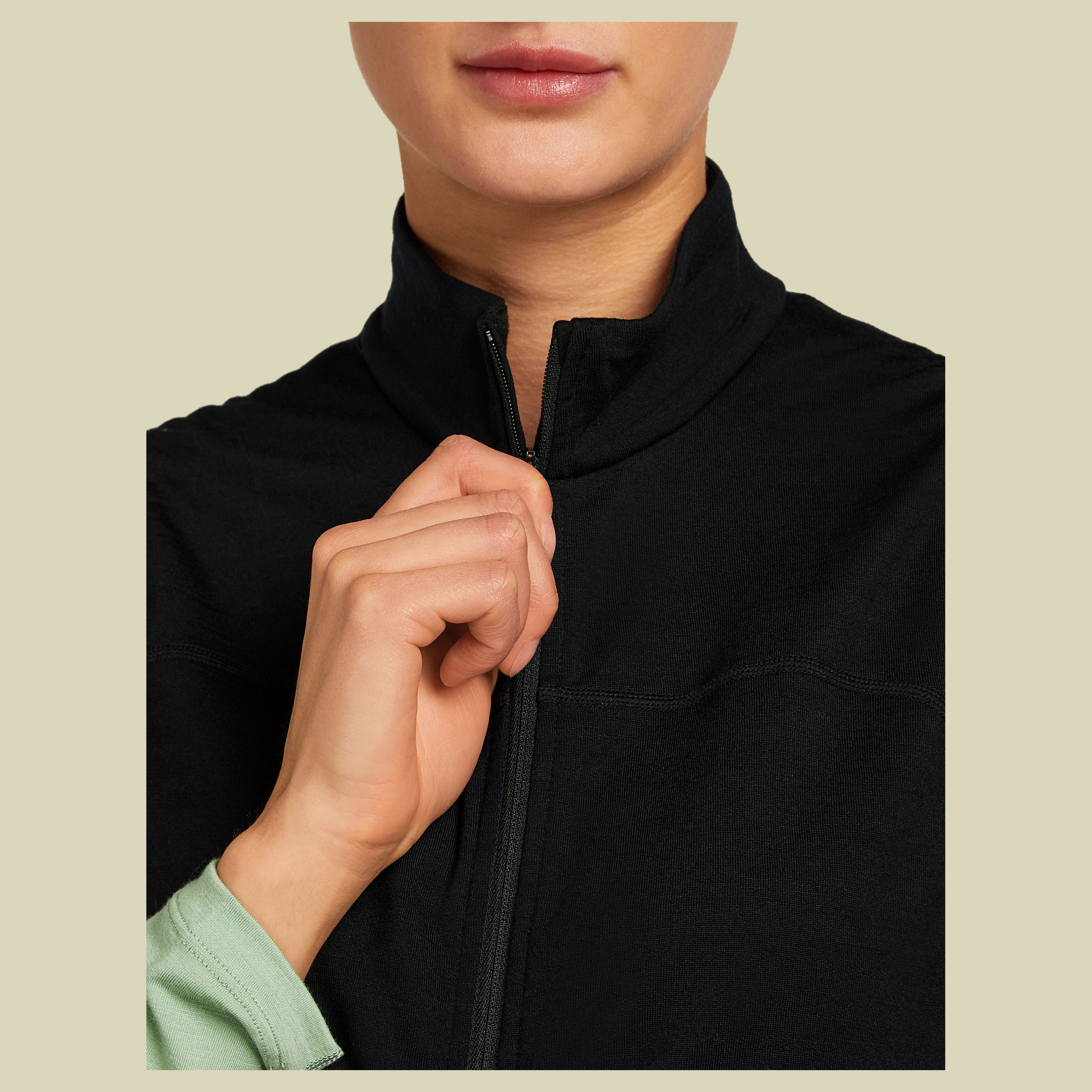 Merino Blend 300 RealFleece™ Descender Vest Women XL schwarz - black