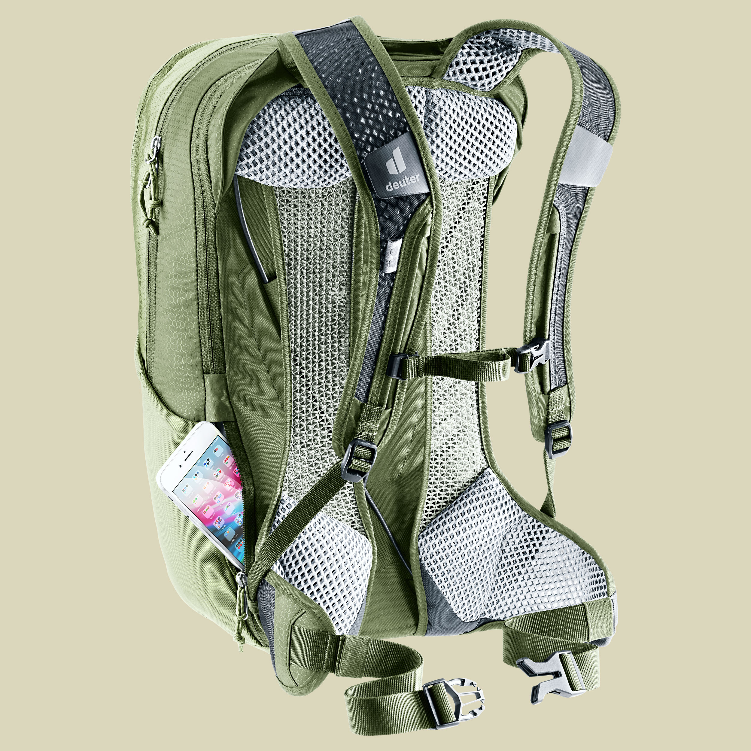 Race Air 14+3 grün 14 L + 3 L - Farbe mineral-grove