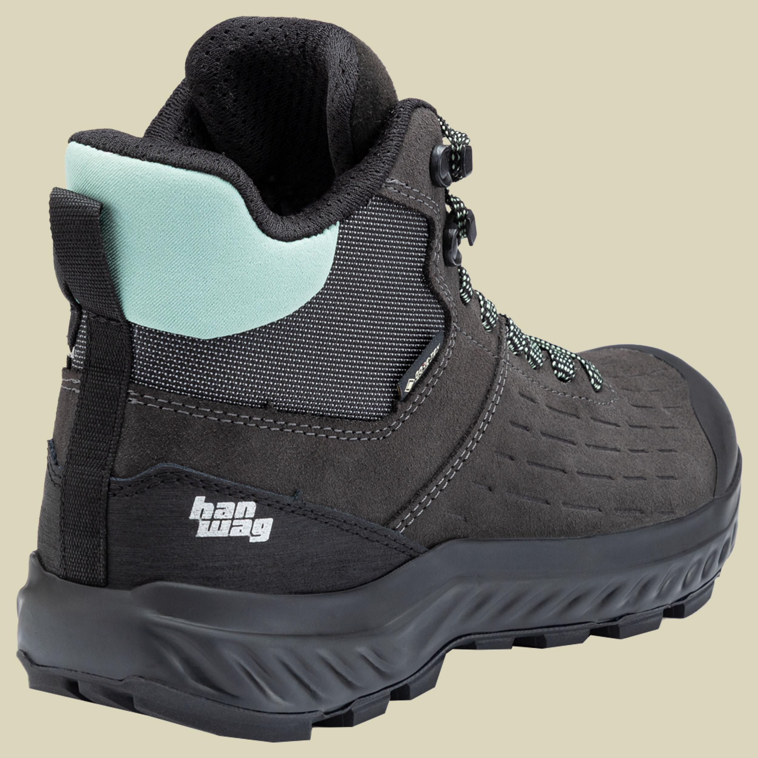 Kaduro Mid Lady GTX UK 8 grau - Farbe asphalt/black