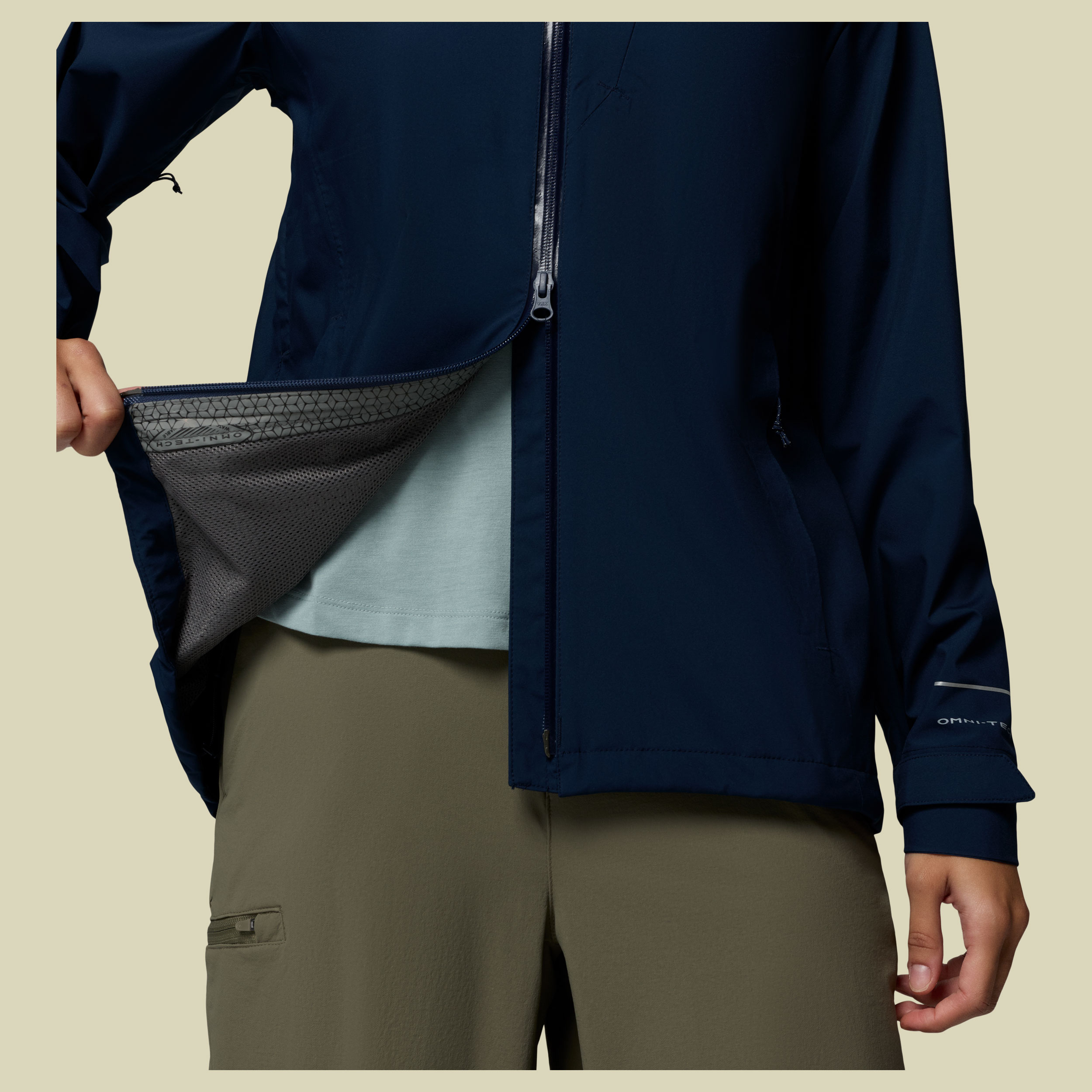 Trailborne 2.5L Shell Women XL blau - collegiate navy