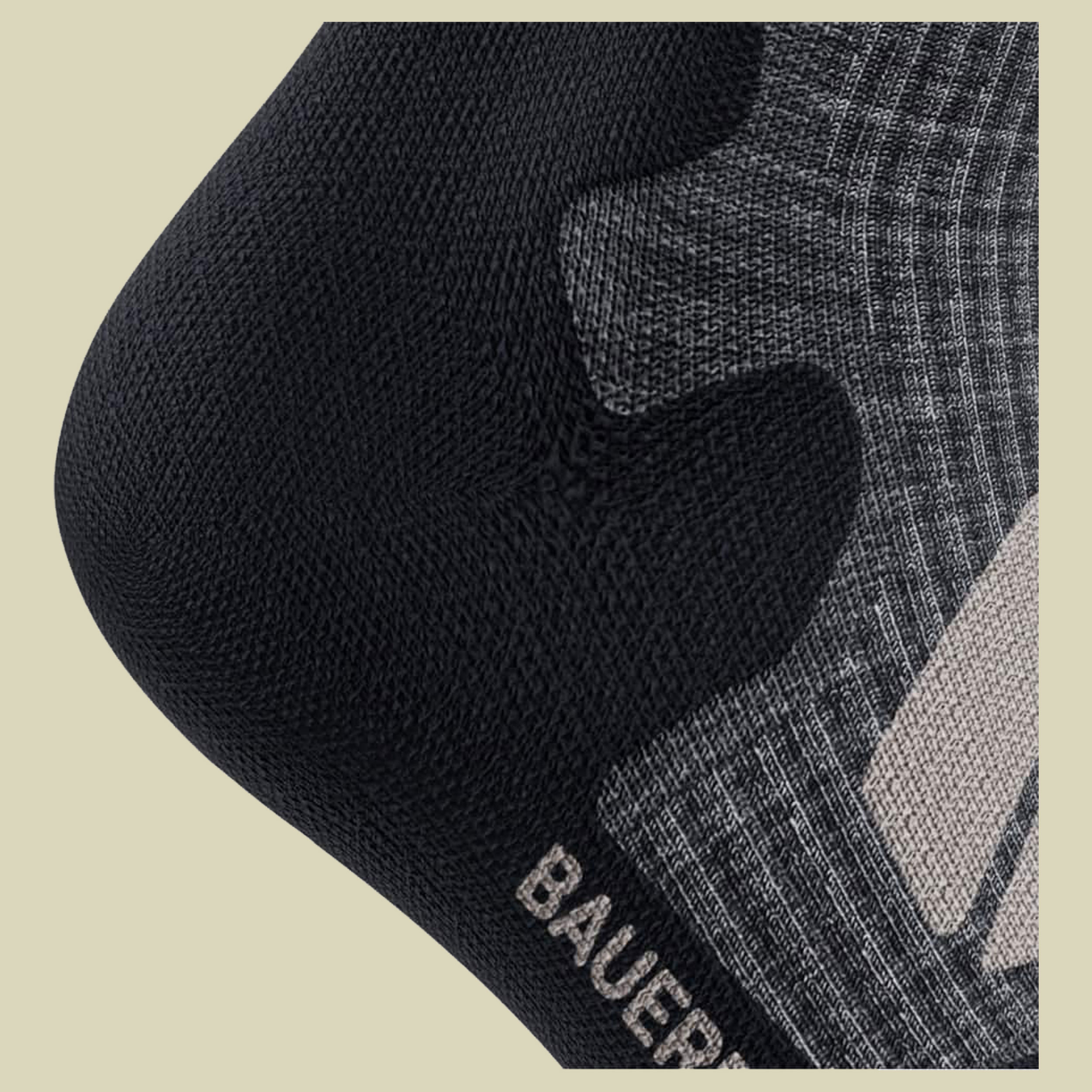 Outdoor Merino Compression Socks Men 42-45 M grau - lava grey