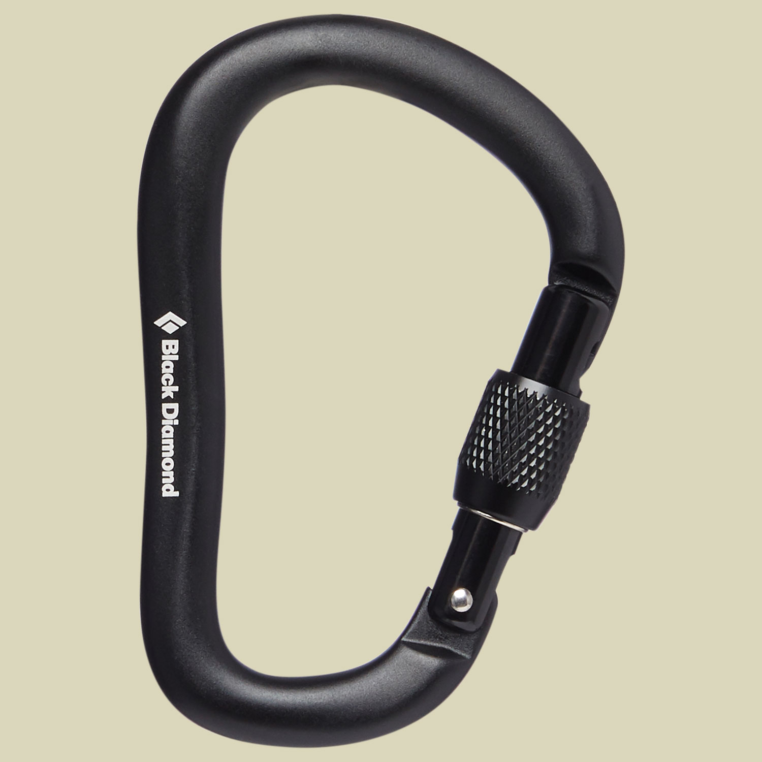 Rocklock Screwgate Carabiner Farbe black