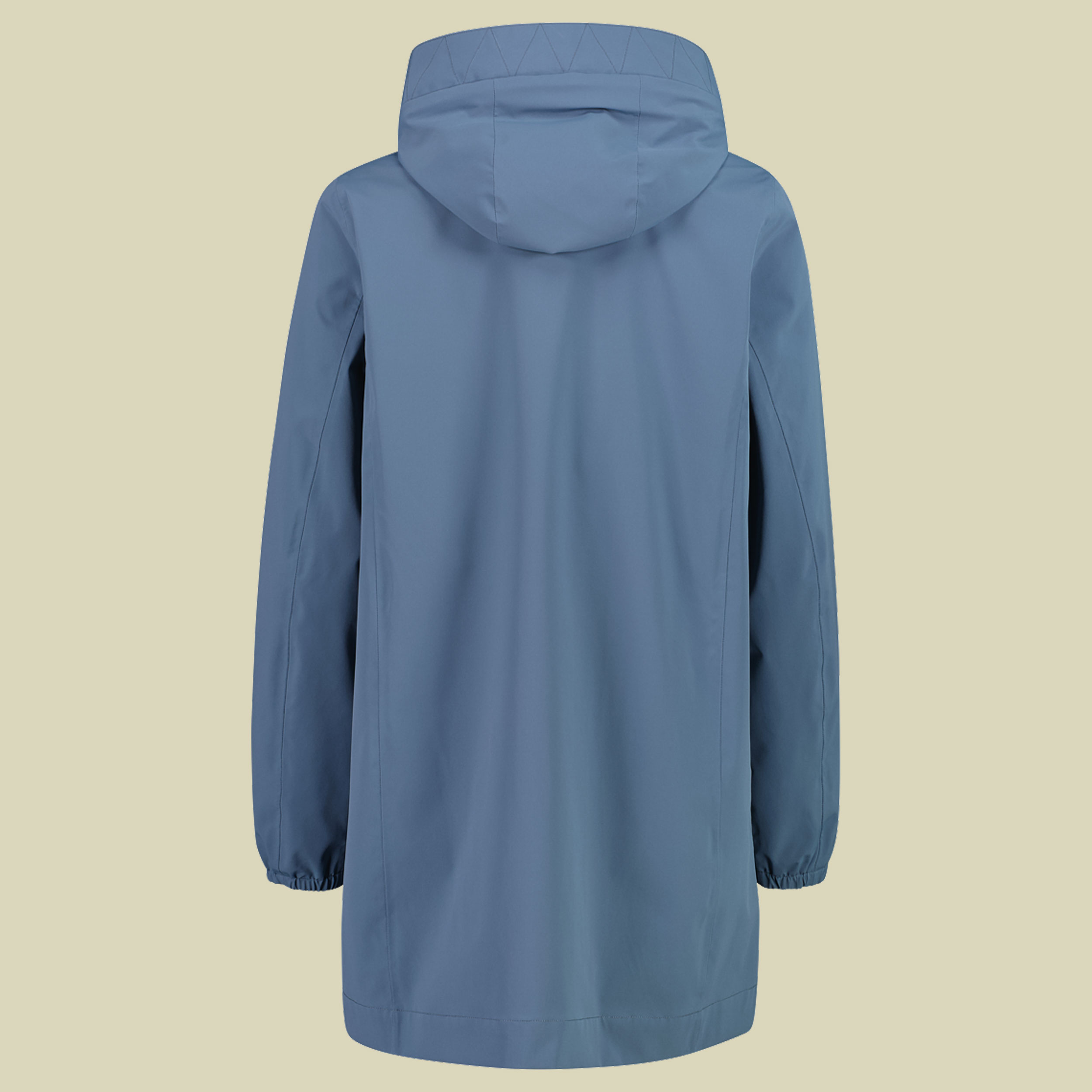Woman Jacket Fix Hood 48 blau - Farbe space