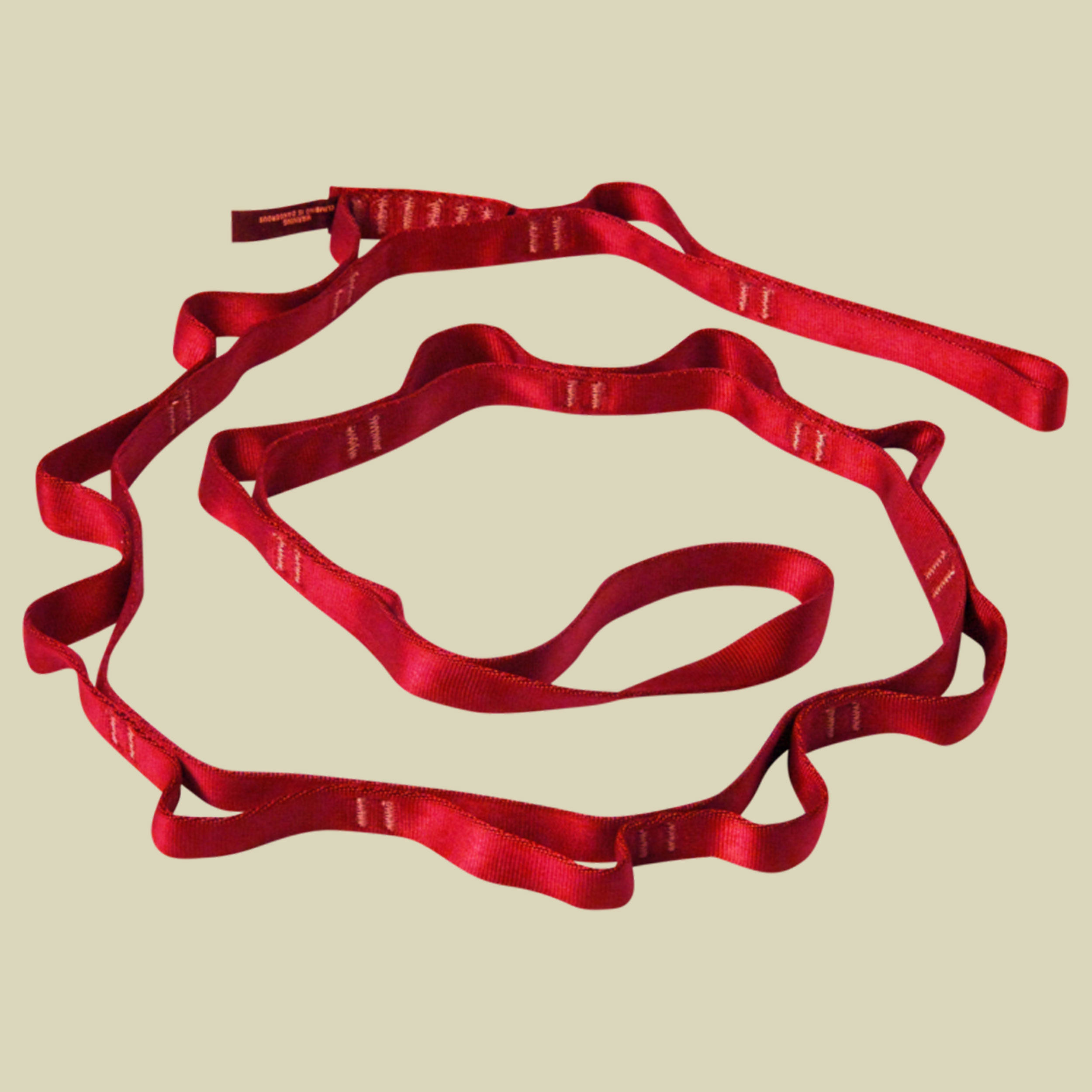 18 mm Nylon Daisy Chain 115 cm Farbe rot