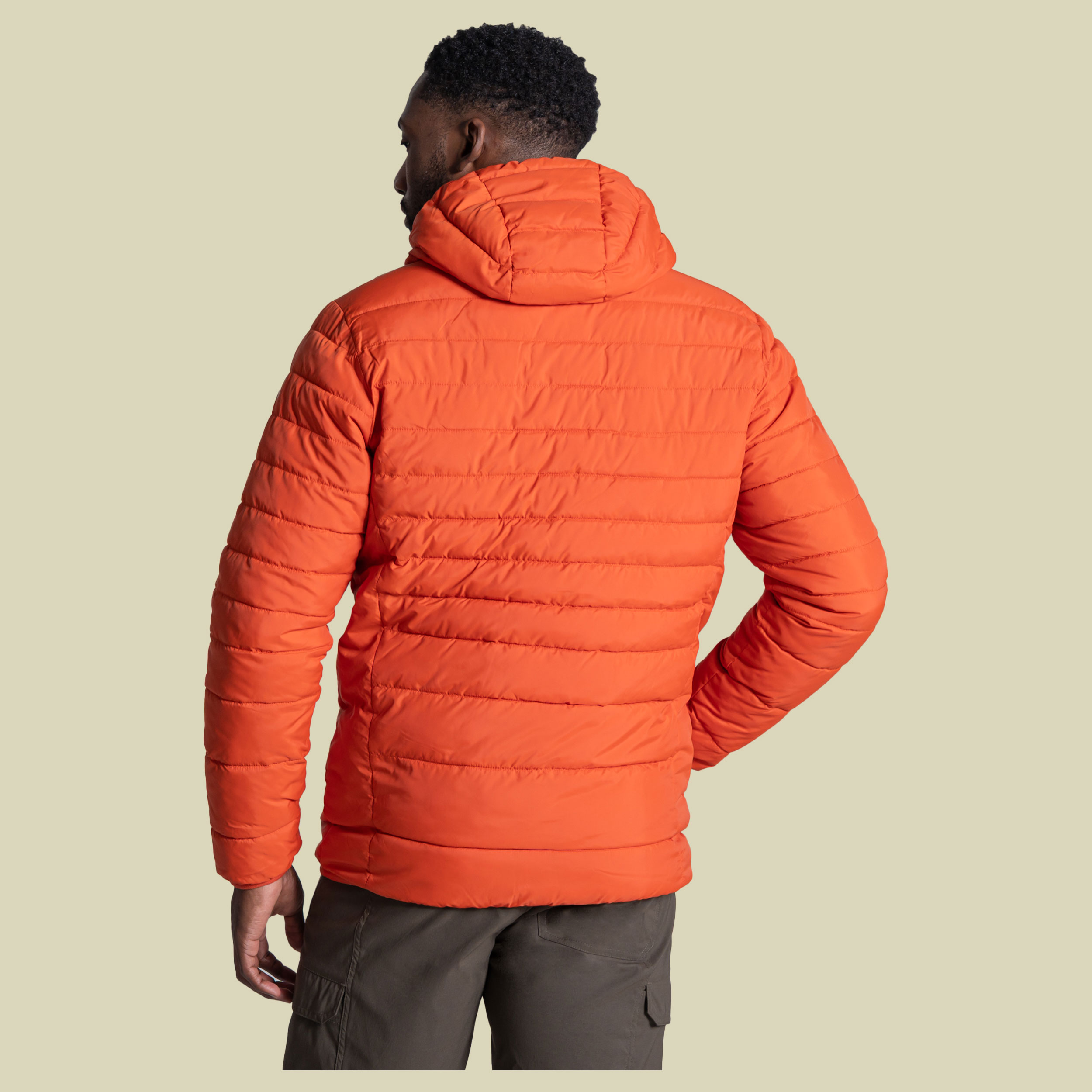 Compresslite IX Hooded Jacket  Men S orange - sedona