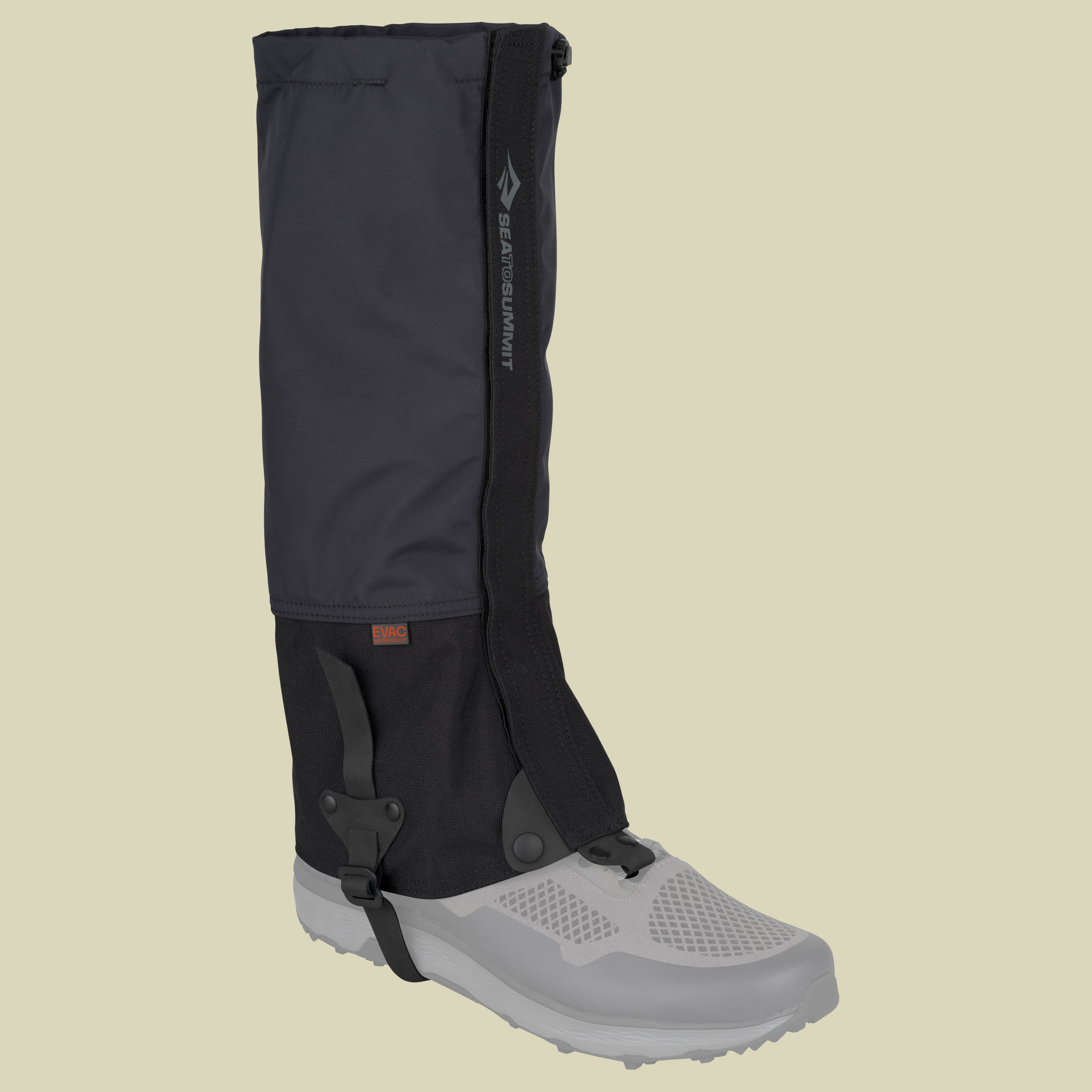 Alpine Evac Gaiters L schwarz