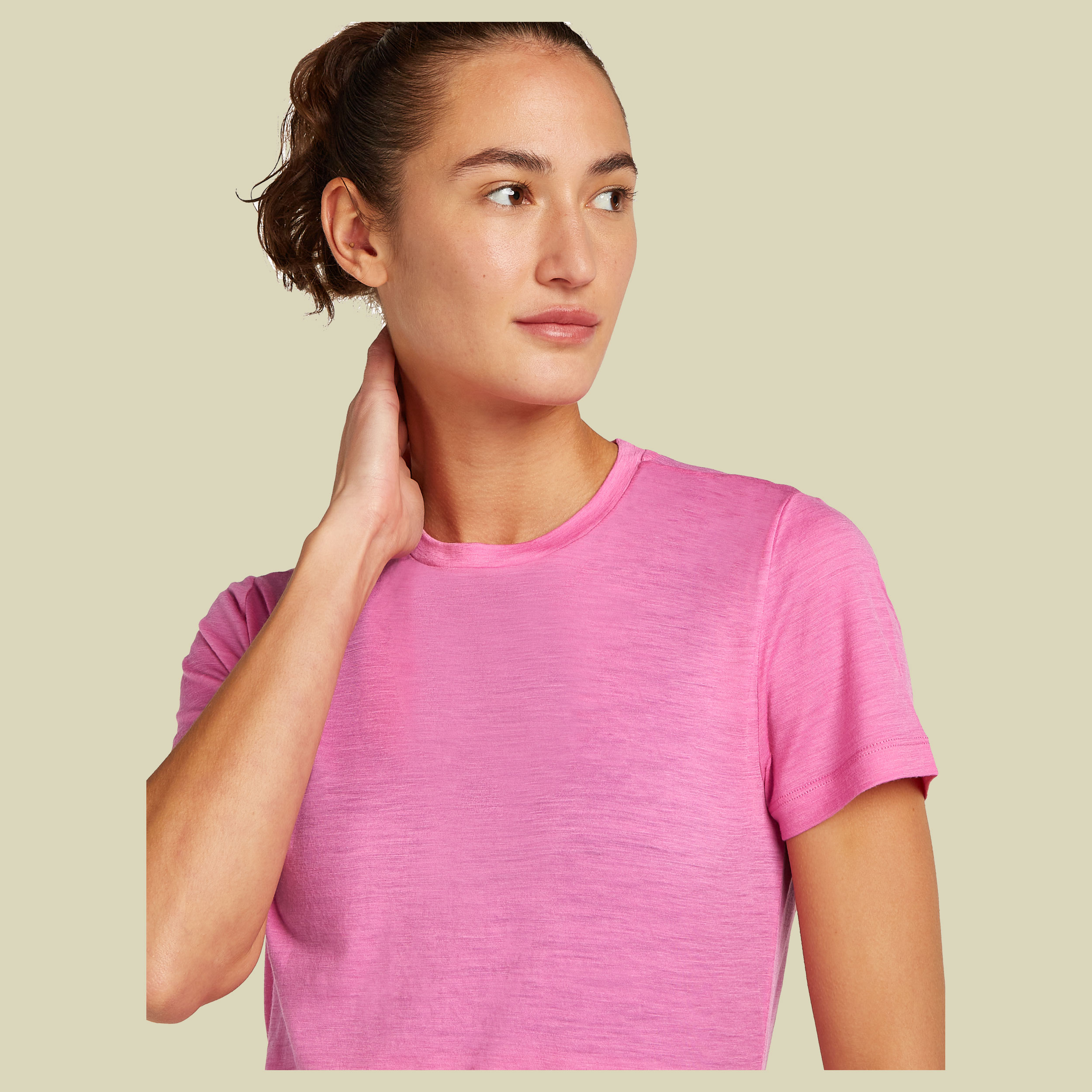 Merino 150 Tech Lite III SS Tee Women XL pink - pop