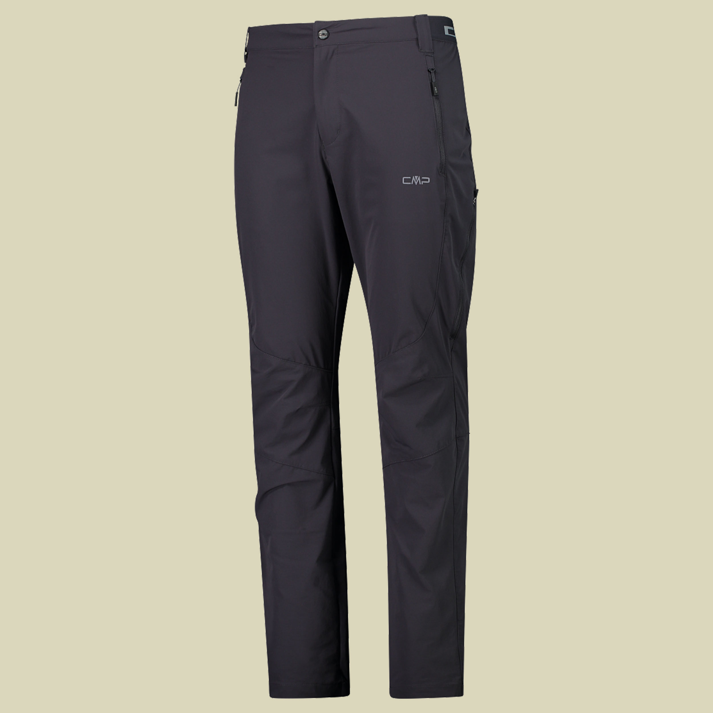 Man Long Pant 54 grau - Farbe antracite-cemento