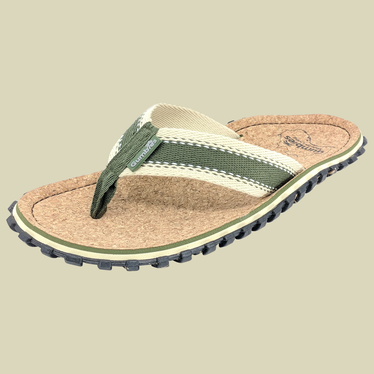Corker Größe UK 3 - Farbe khaki