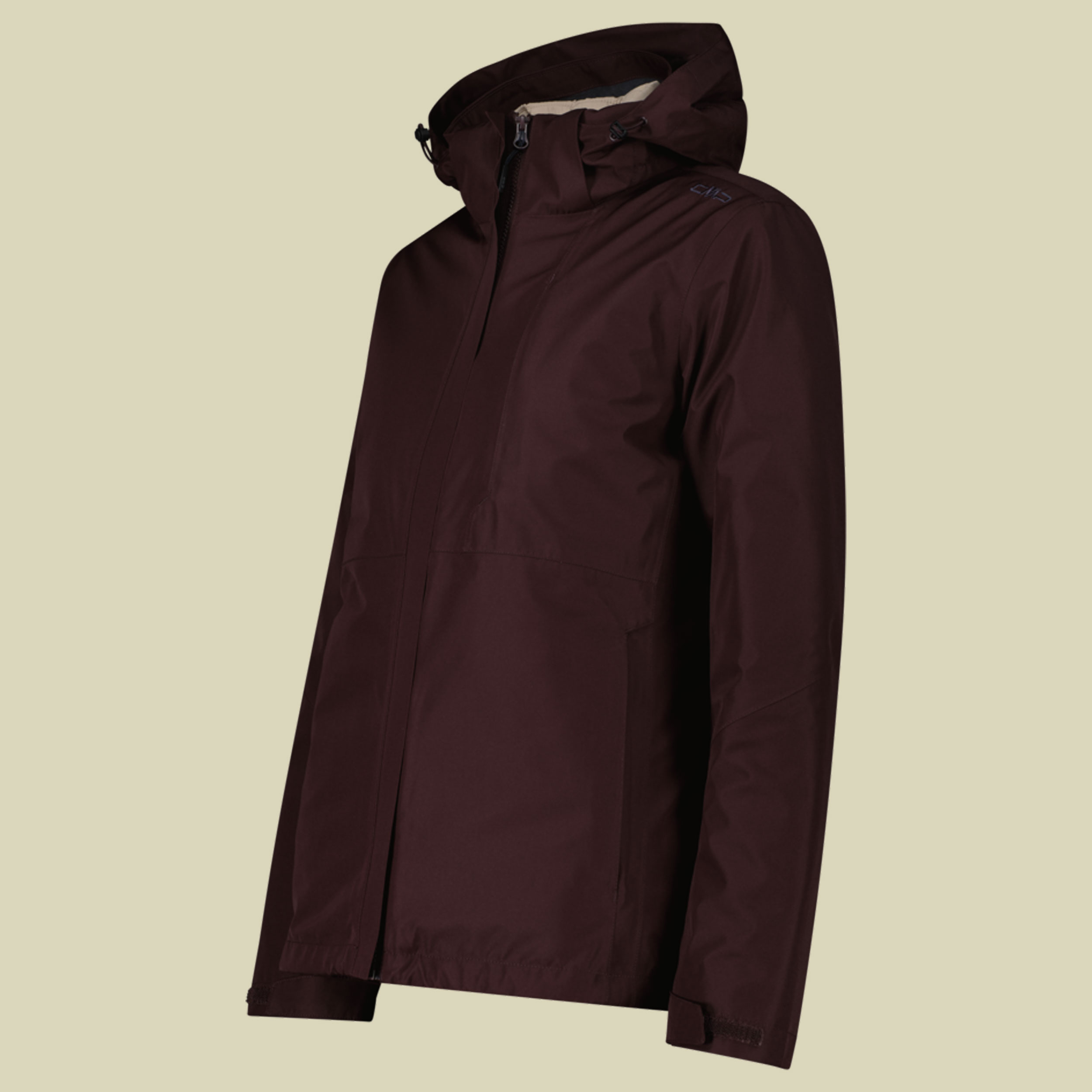 Jacket Zip Hood Detachable Inner Jacket Women 36Z2036D 48 rot - black berry C595