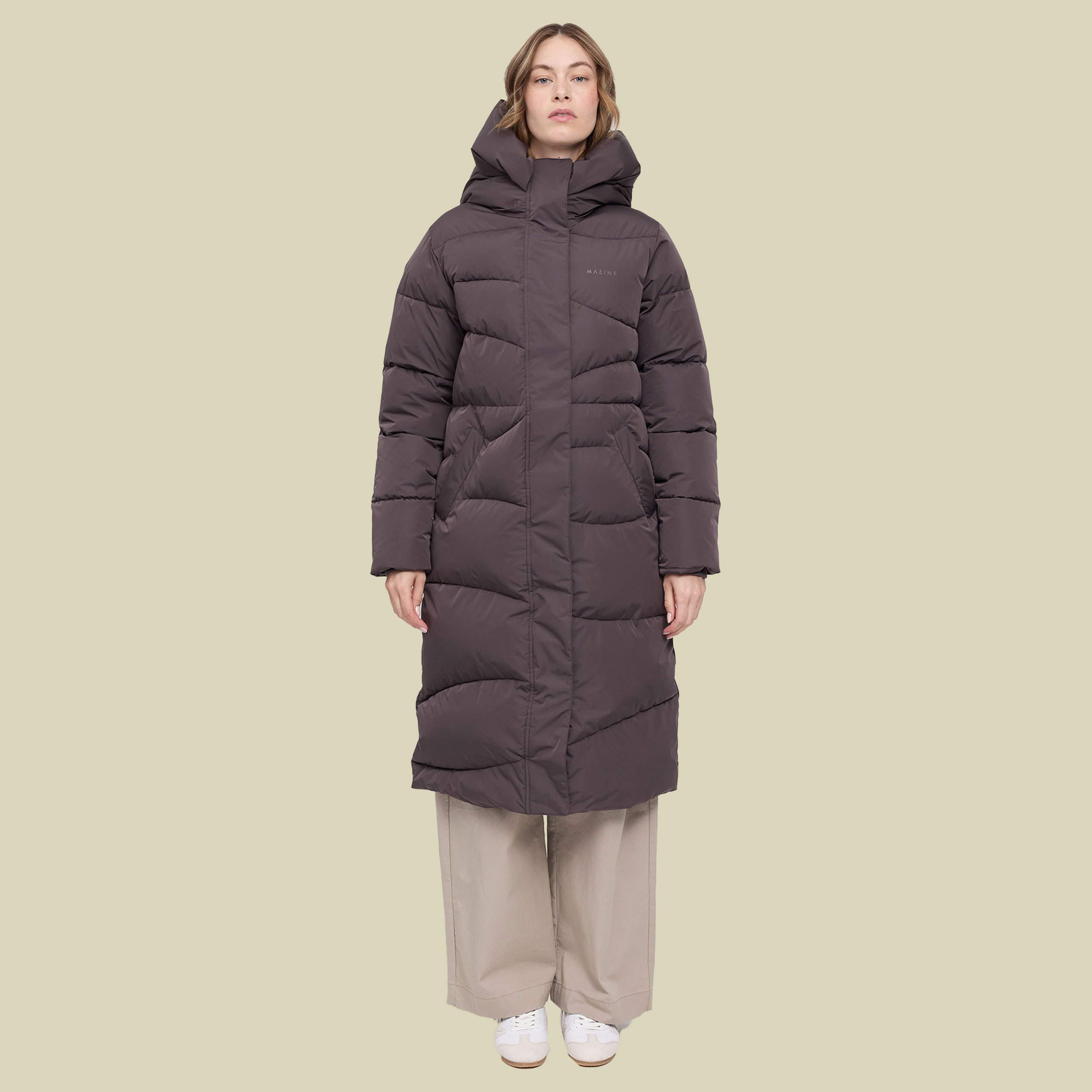 Waves Quilt Puffer Coat Women