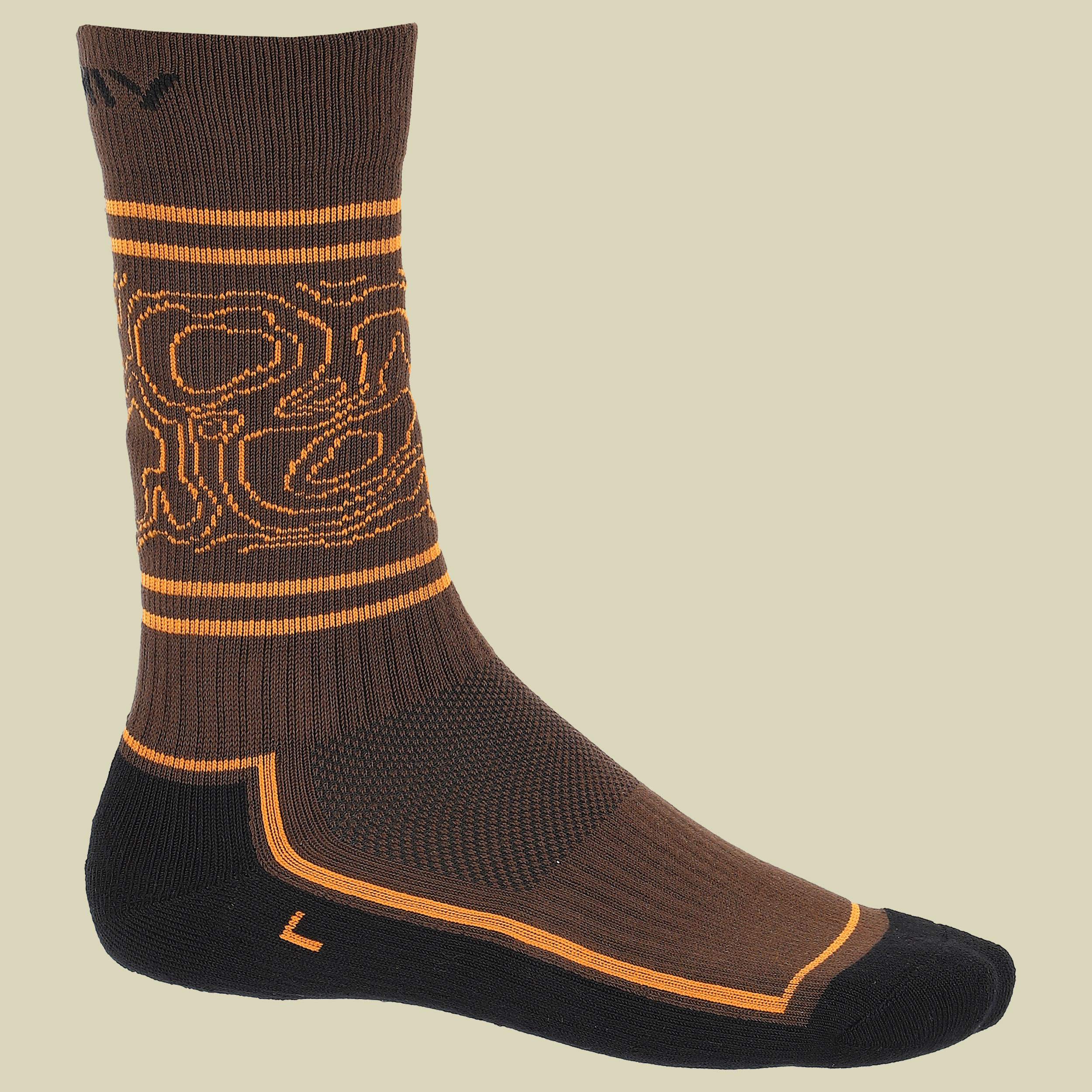 mehrfarbig schwarz/orange