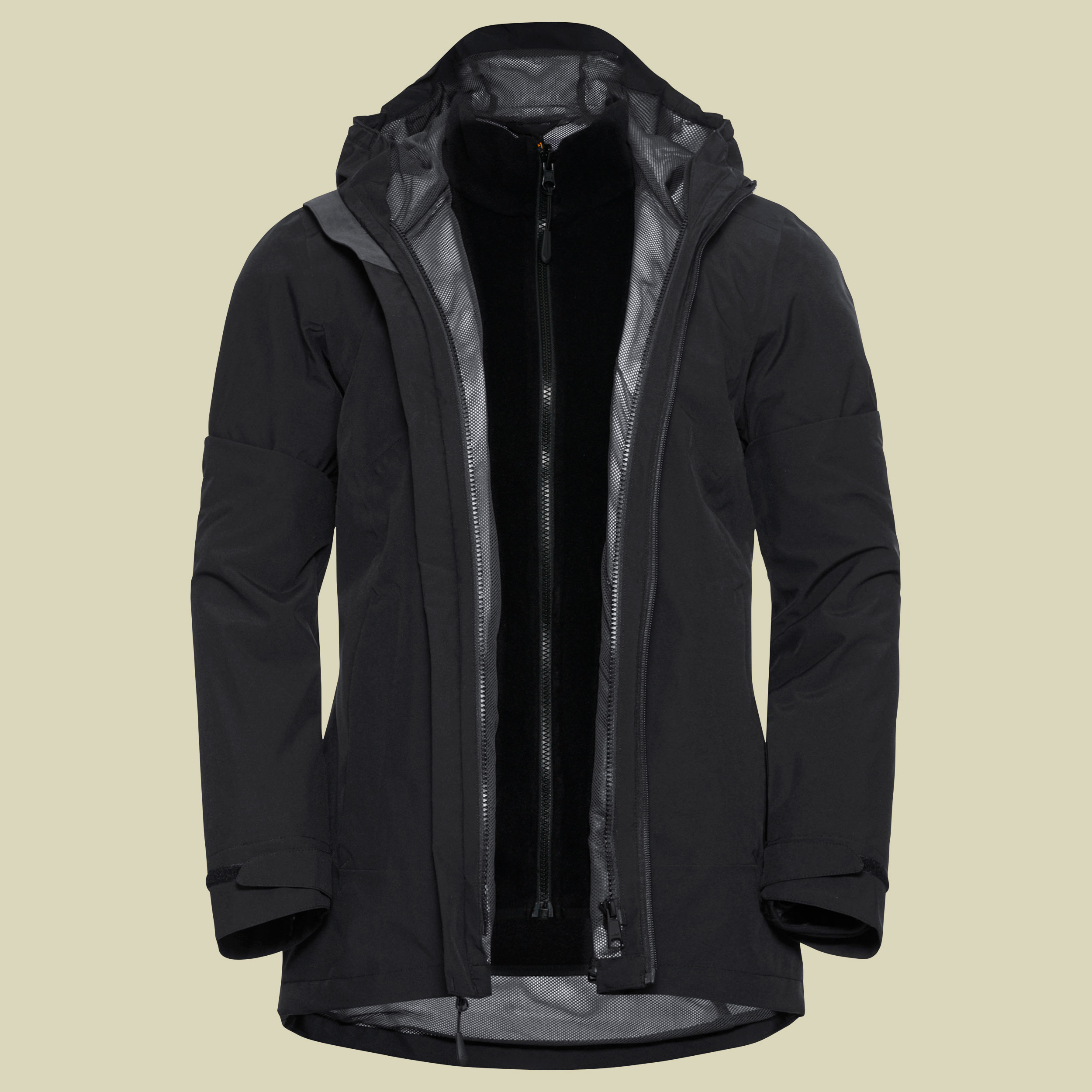 Moonrise 3in1 Jacket Women schwarz XXXL - black