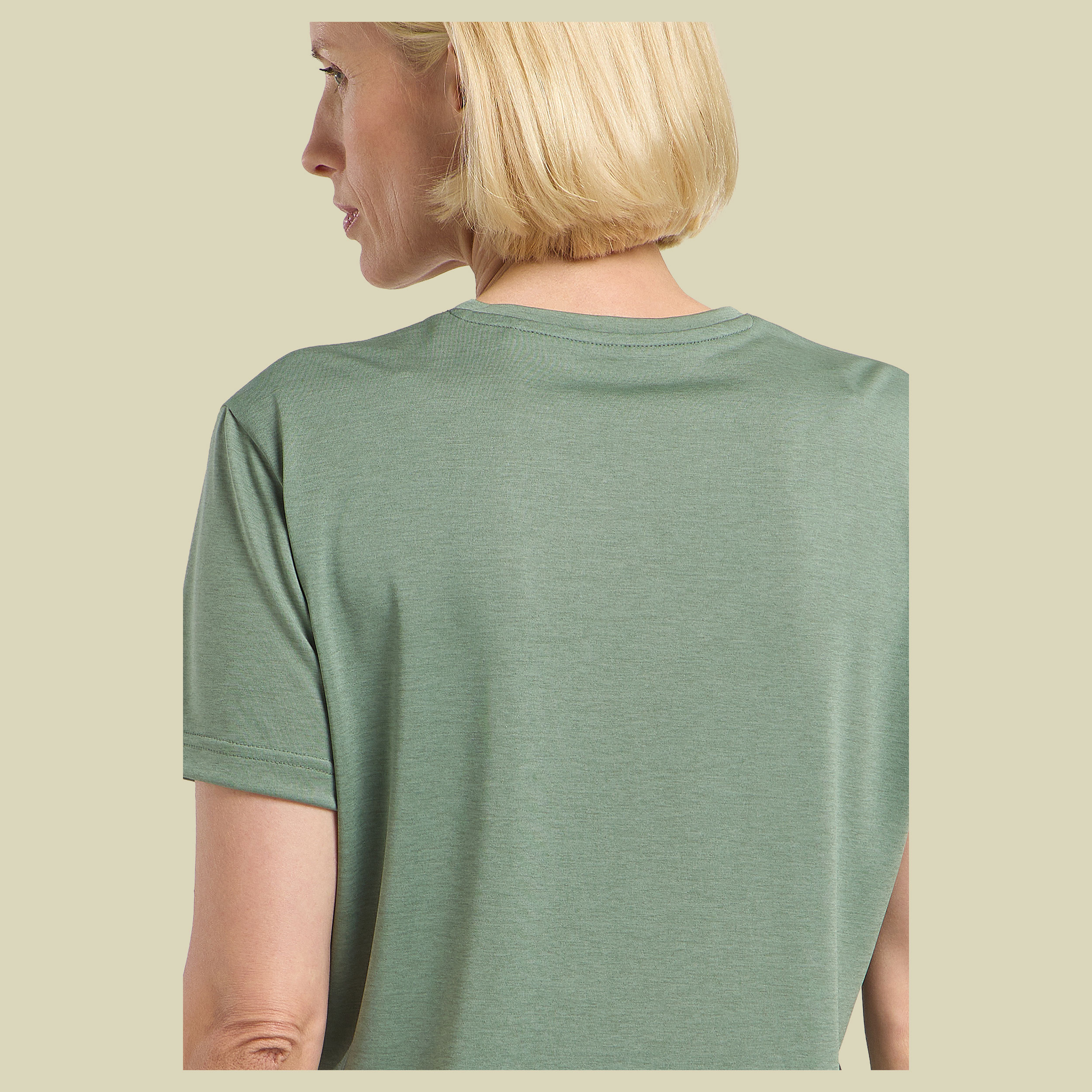 Crosstrail T Women grün M - eucalyptus