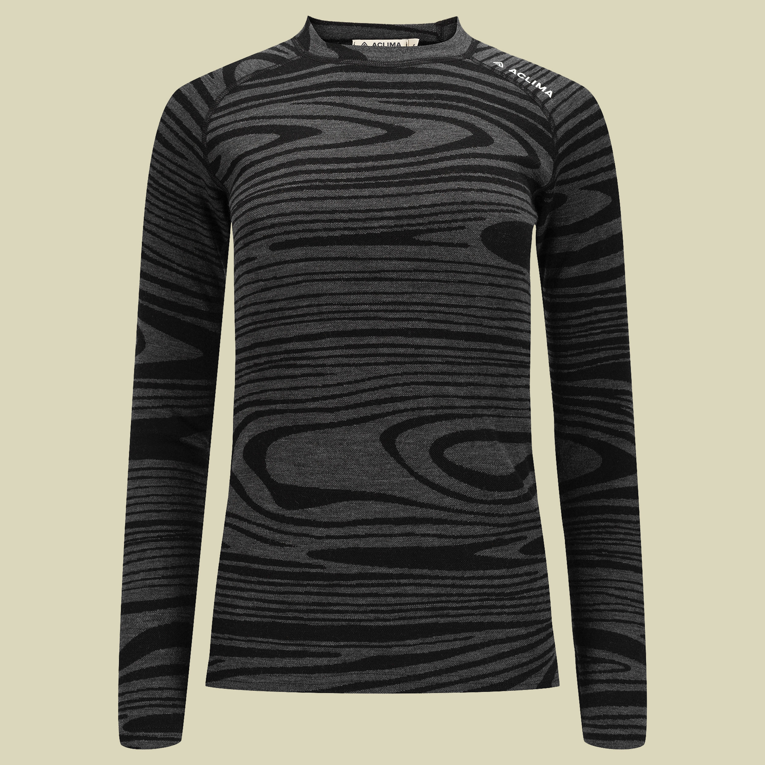 WarmWool Crew Neck Woman schwarz XL - black motion