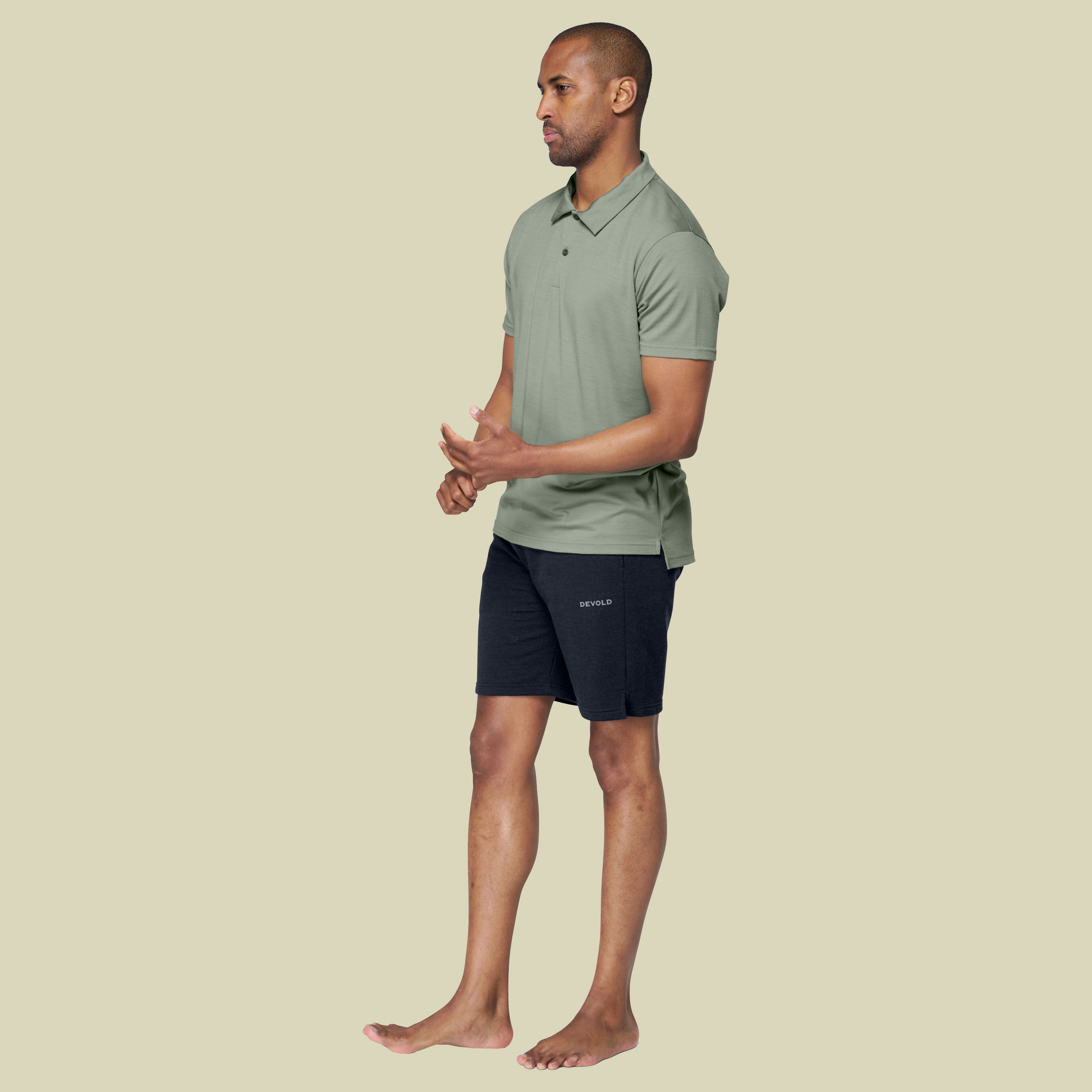 Premium Polo Man XXL grau - fog