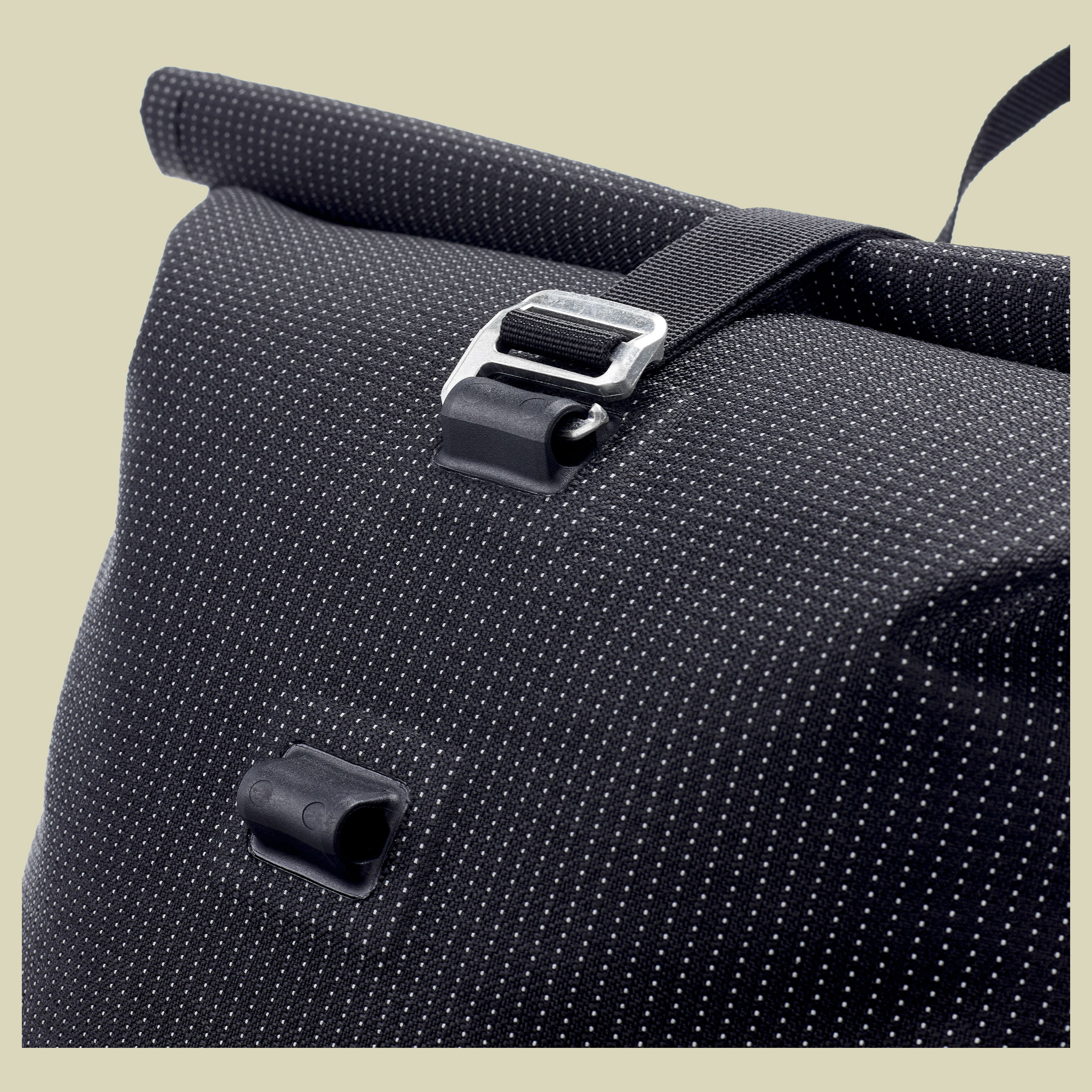 Commuter Daypack High Visibility black reflective