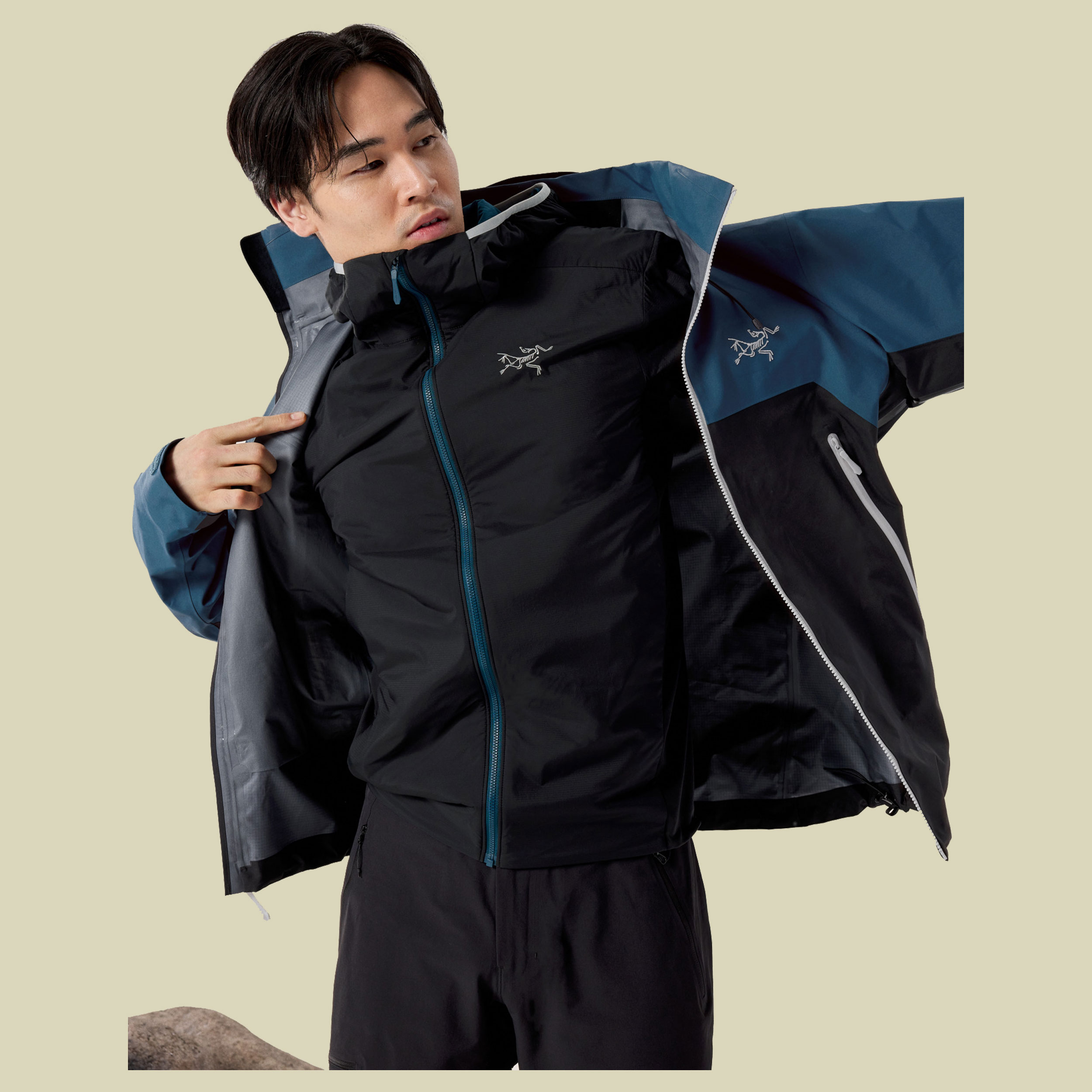 Atom Hoody Men XL mehrfarbig - lodestar