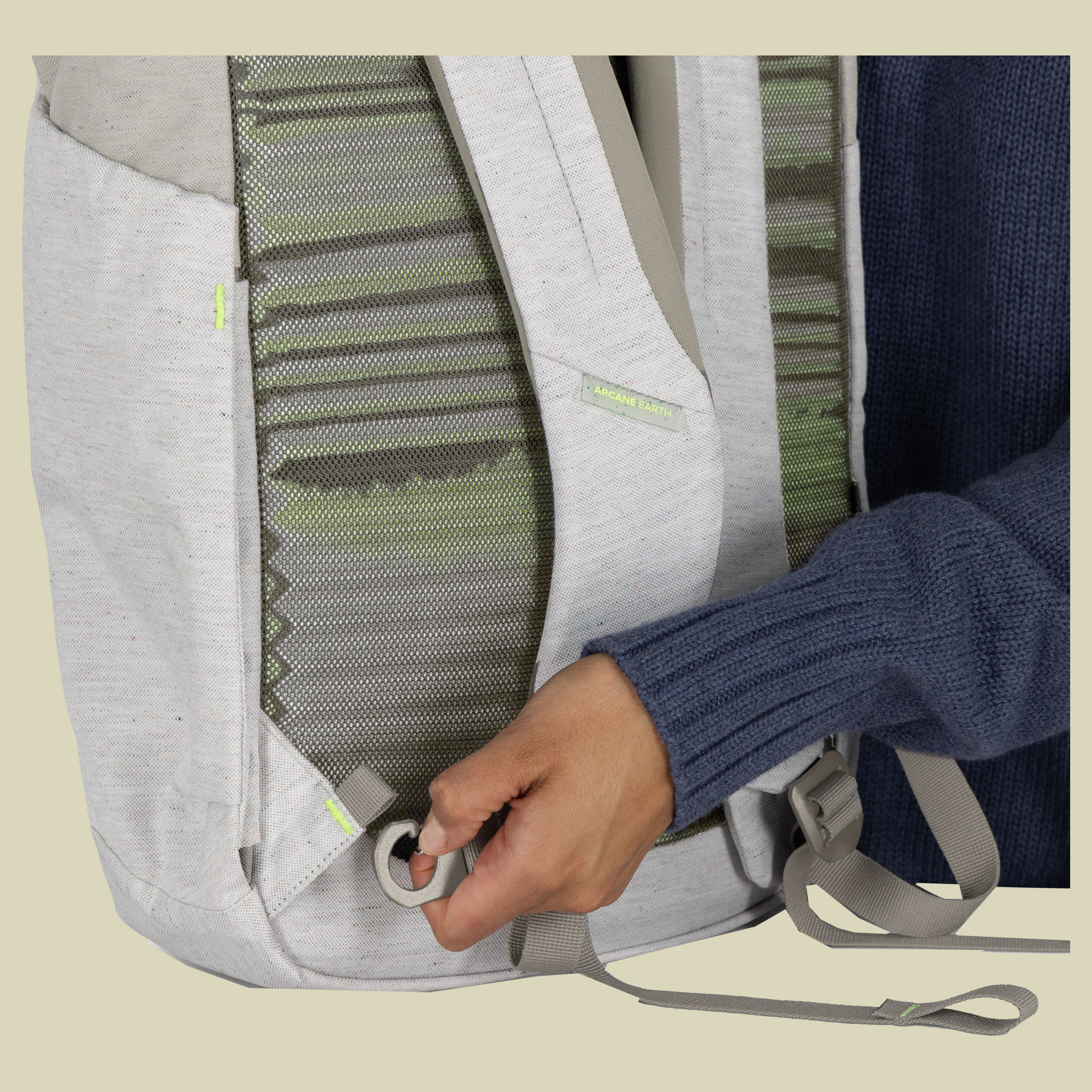 Arcane Roll Top 24 grau - earth pediment grey block