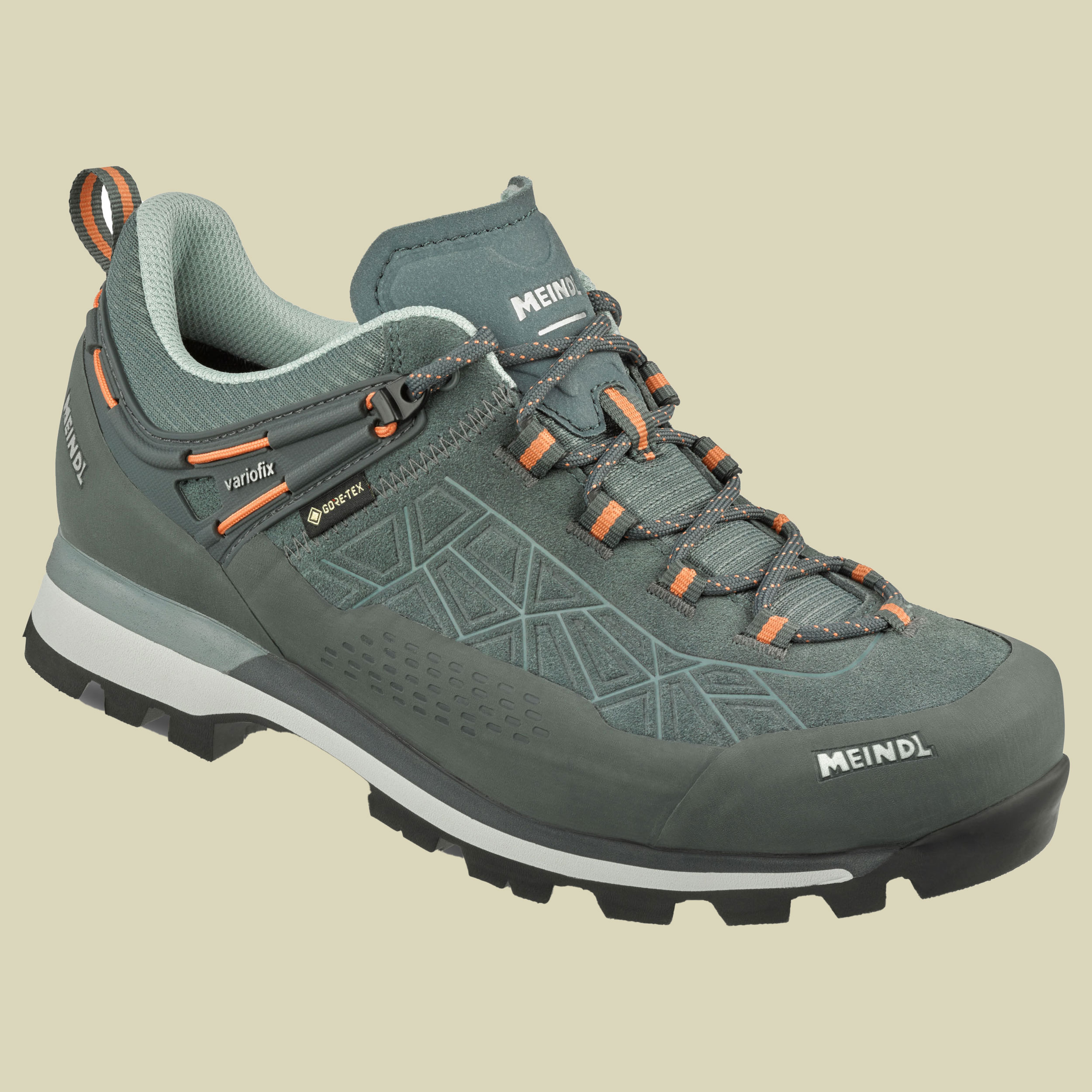 Literock free Lady GTX UK 7,5 grün - loden/apricot