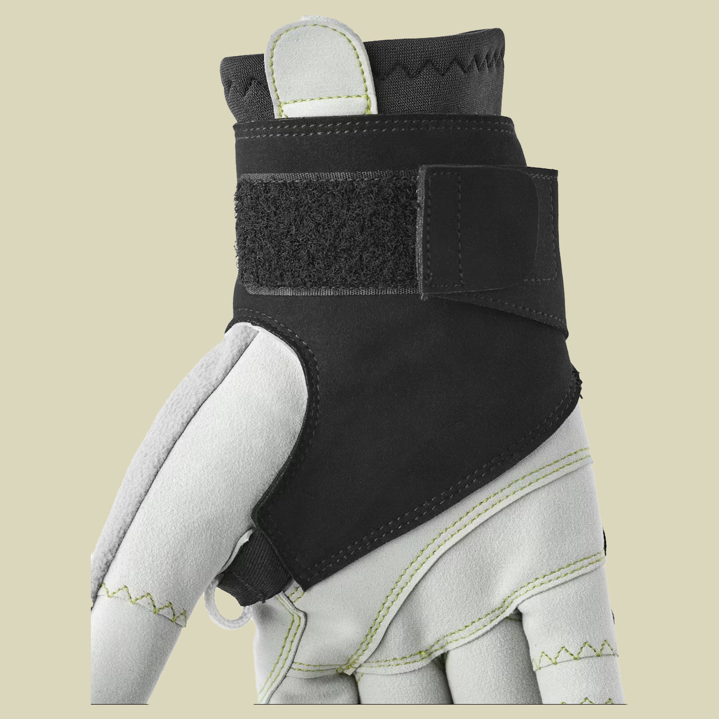 XC Ergo Grip Shark - 5 Finger 9 schwarz - black/light grey