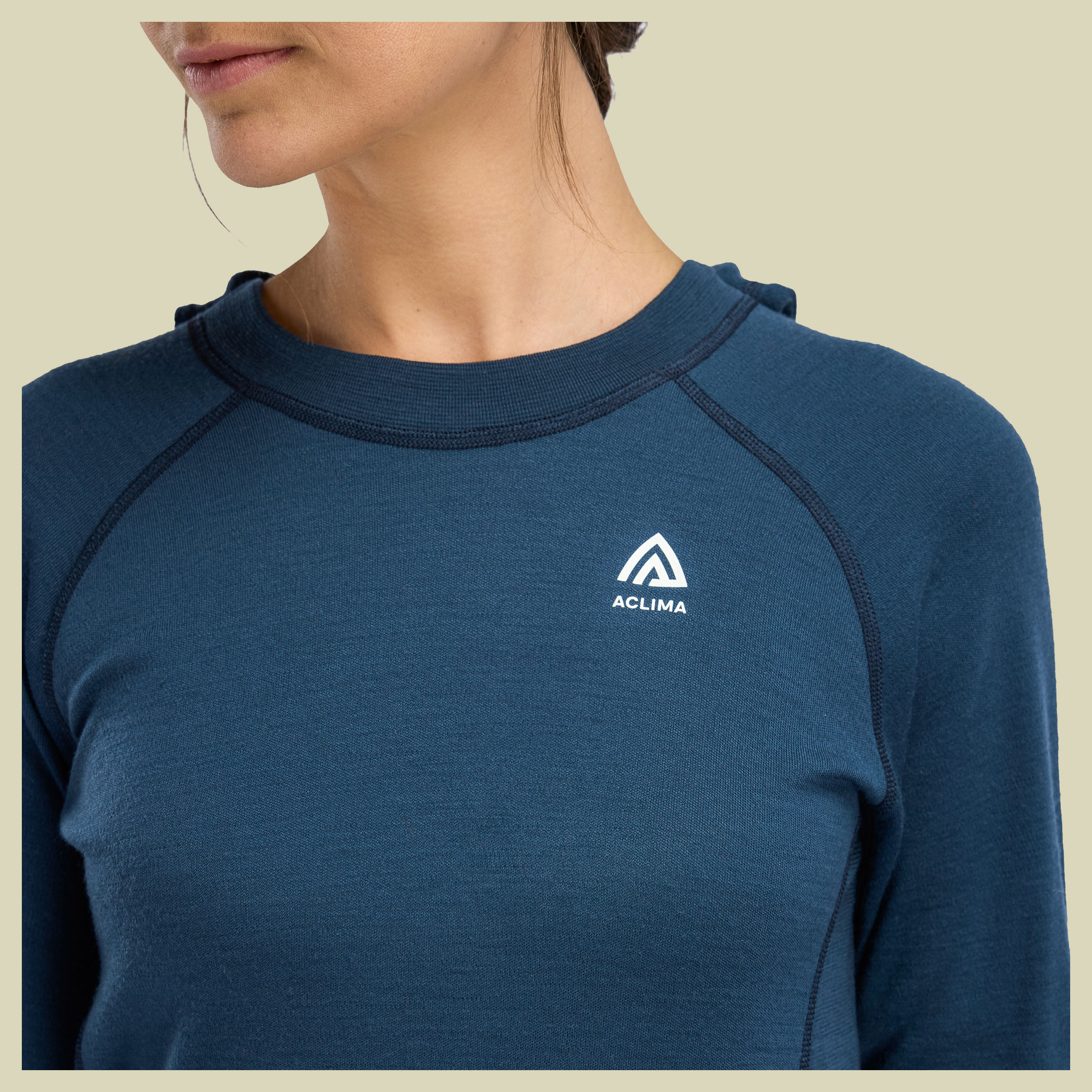 WarmWool Hoodsweater Women S blau - Midnight Navy