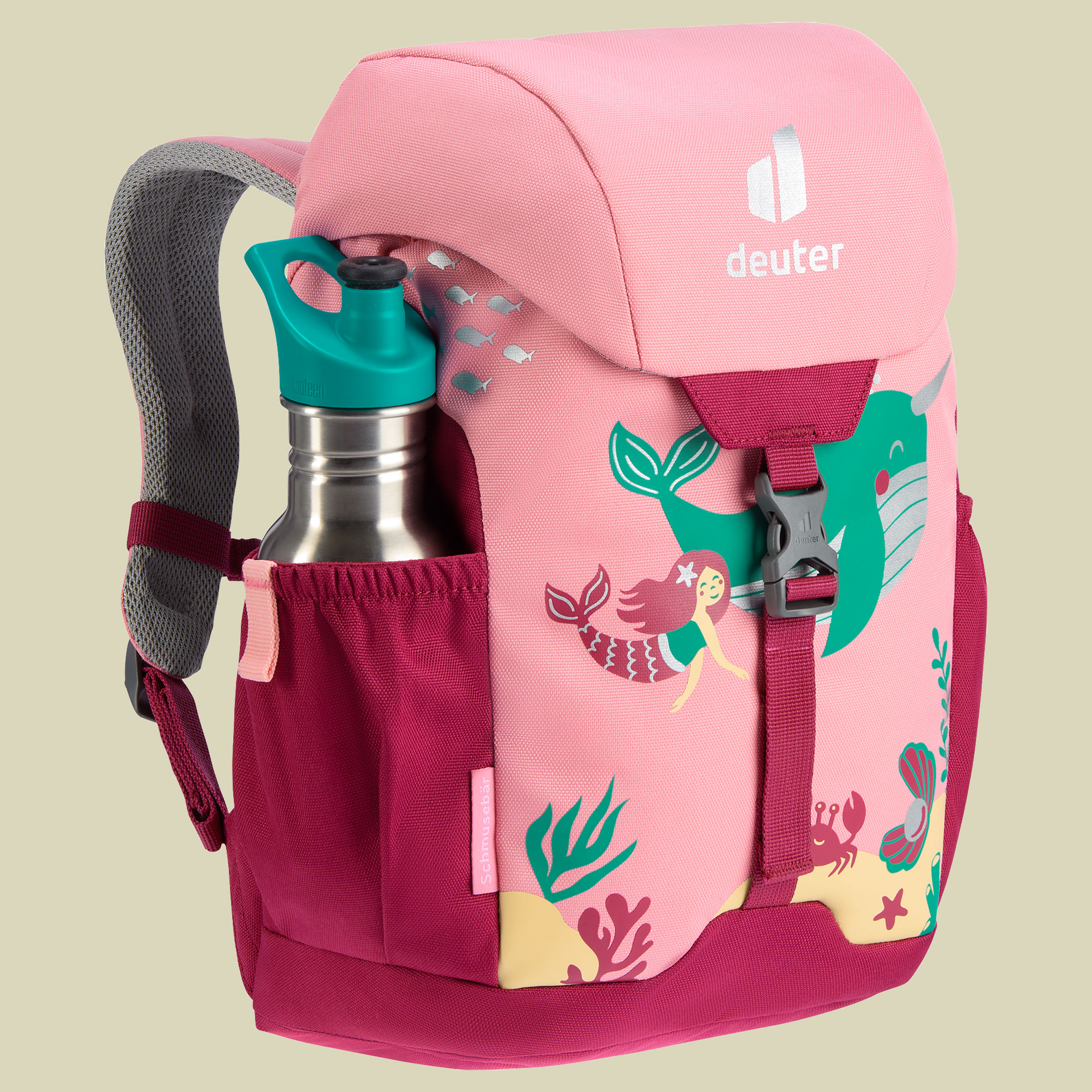 Schmusebär Kids pink 8 L - Farbe blossom-raspberry