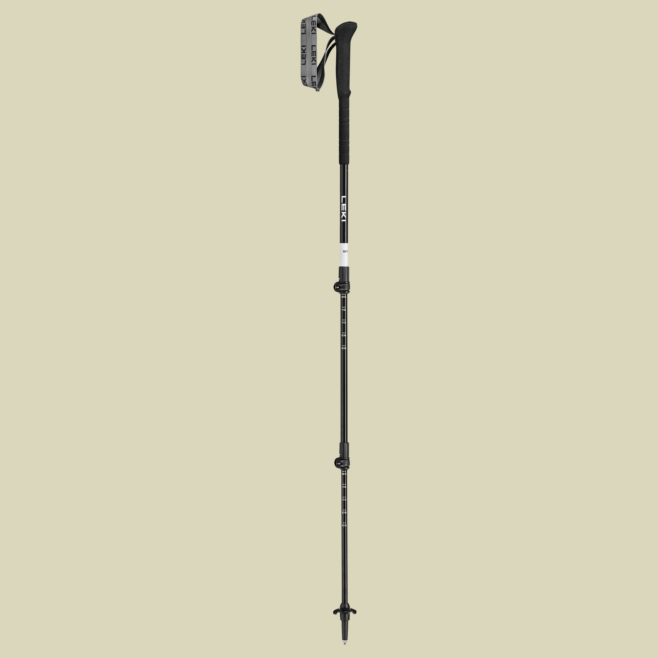 Skytera Lite Compact Länge 90 - 125 cm Farbe black-white-neonorange