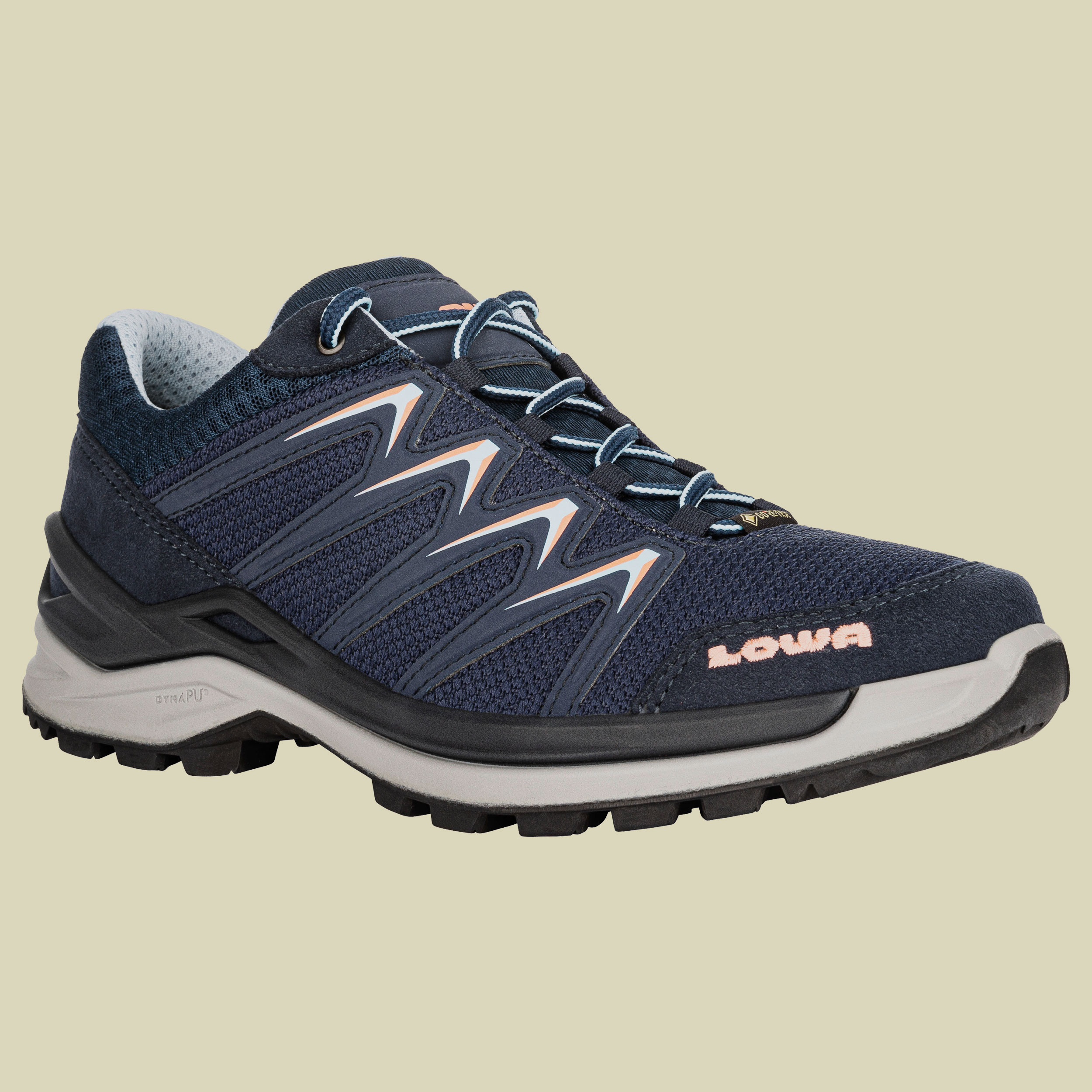 Innox Pro GTX Lo Women UK 5,5 blau - navy/lachs