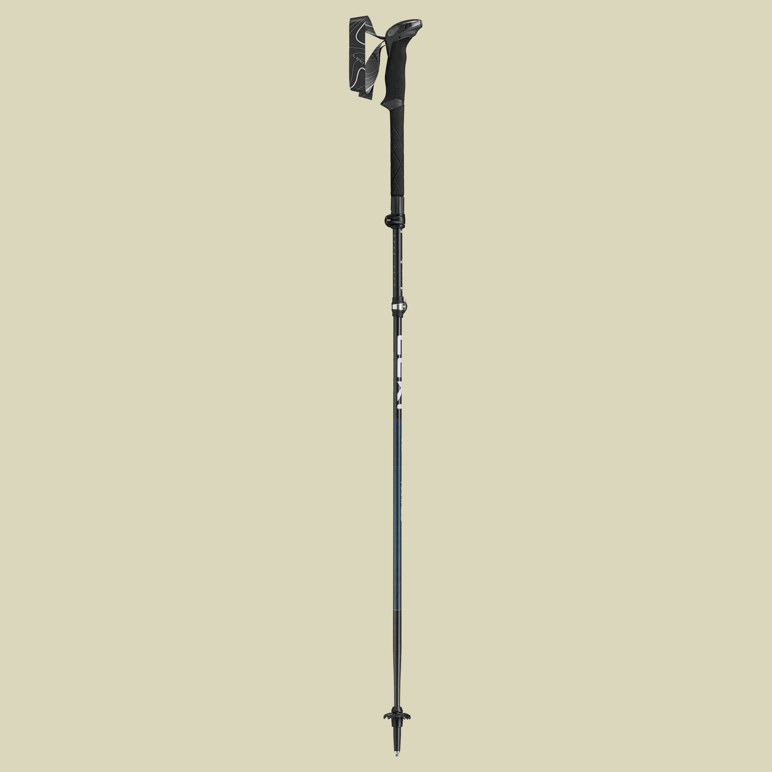 Makalu FX TA Länge 110 - 130 cm Farbe black-stone blue dark-white