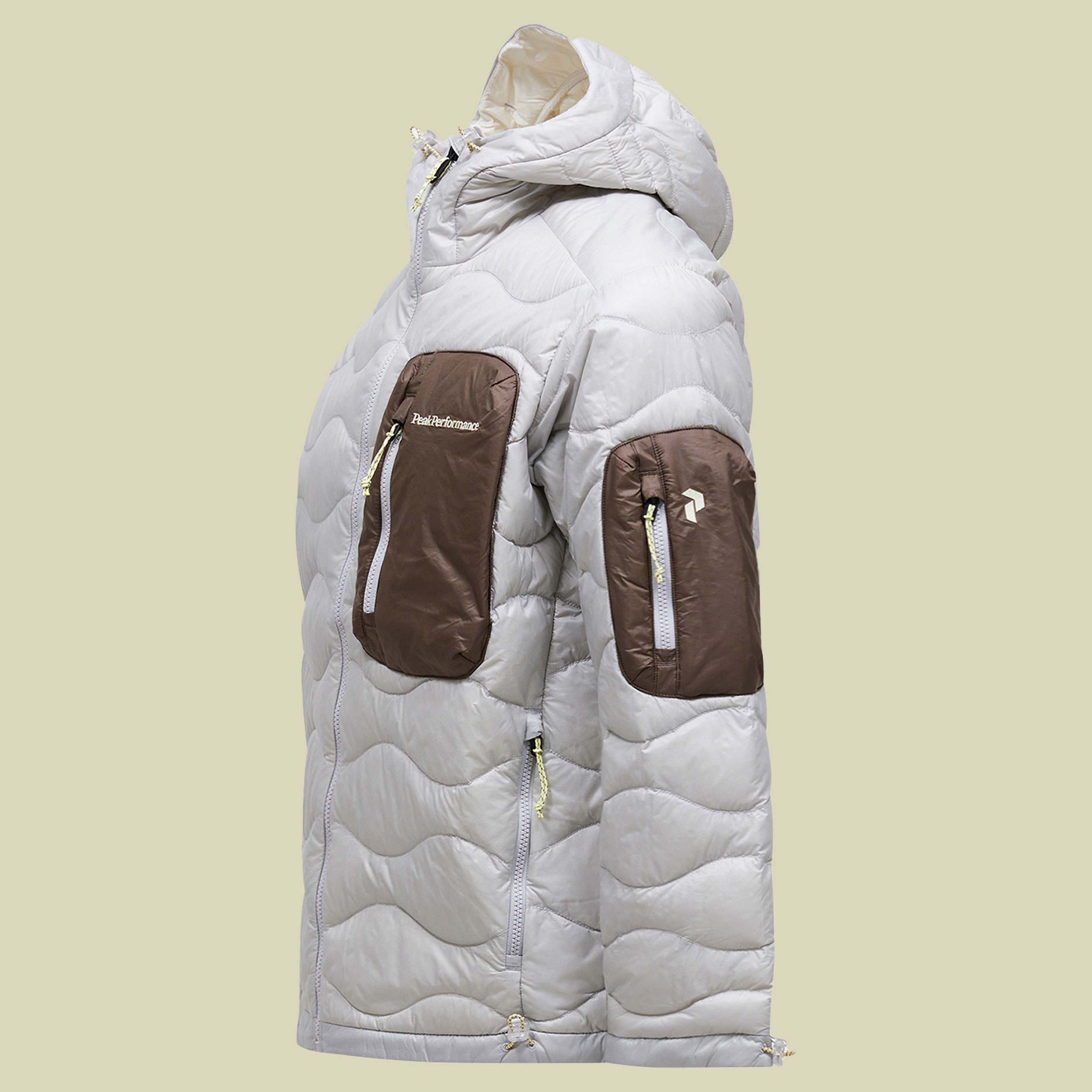 Helium Utility Down Hood Jacket Men XL weiß - antarctica/desert terrain