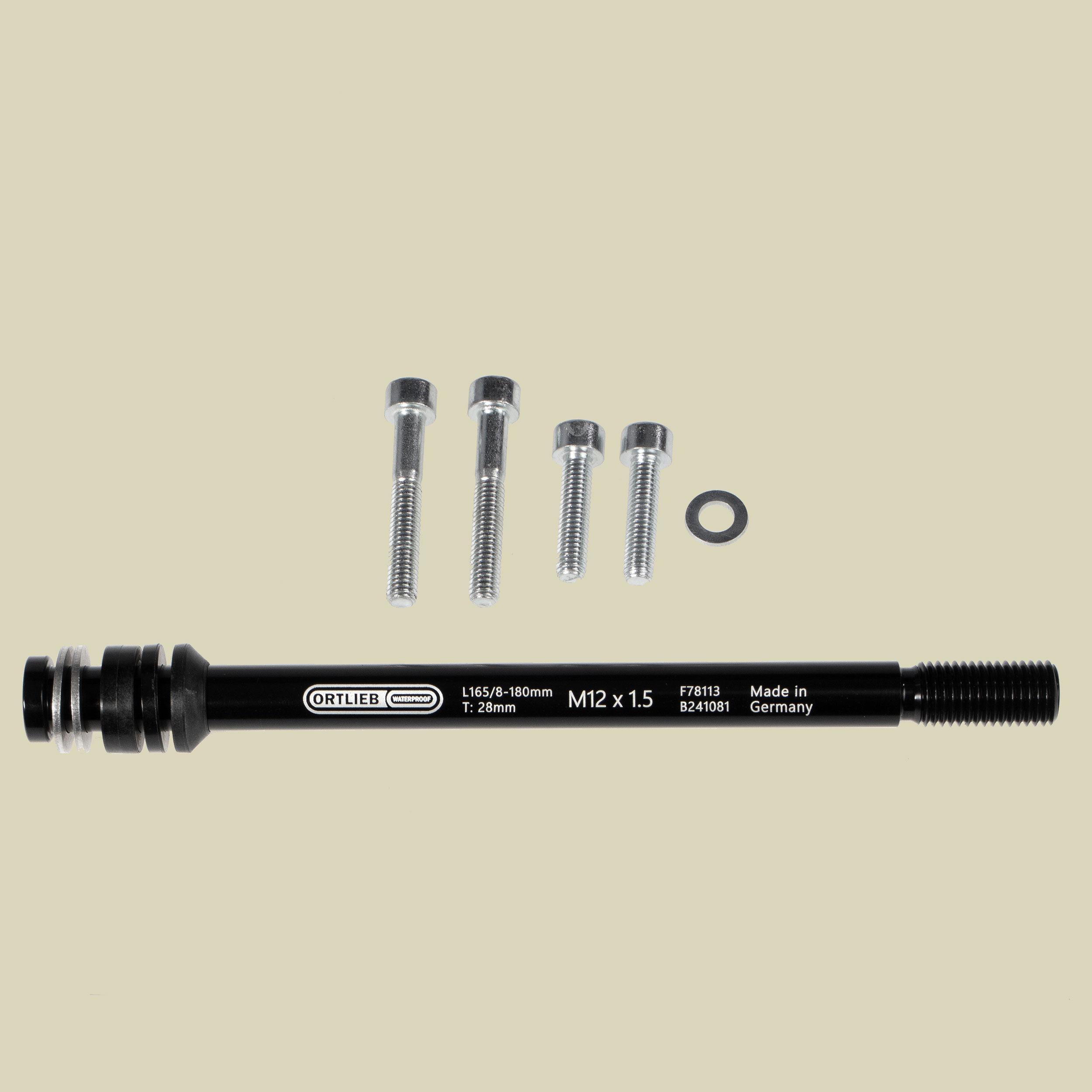 Thru Axle M6-Connector 1,5 mm