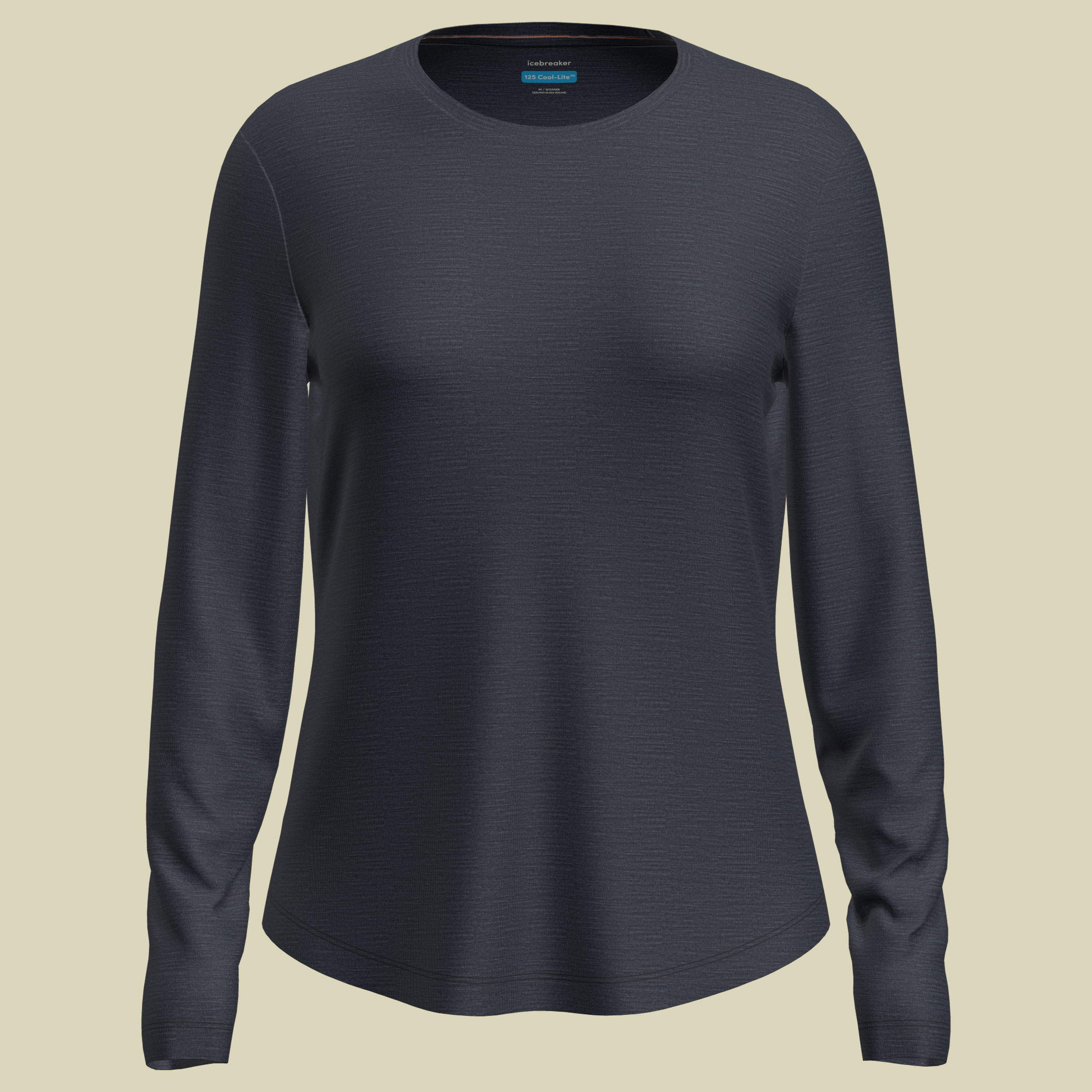 Merino 125 Cool-Lite Sphere III LS Tee Women M midnight navy heather