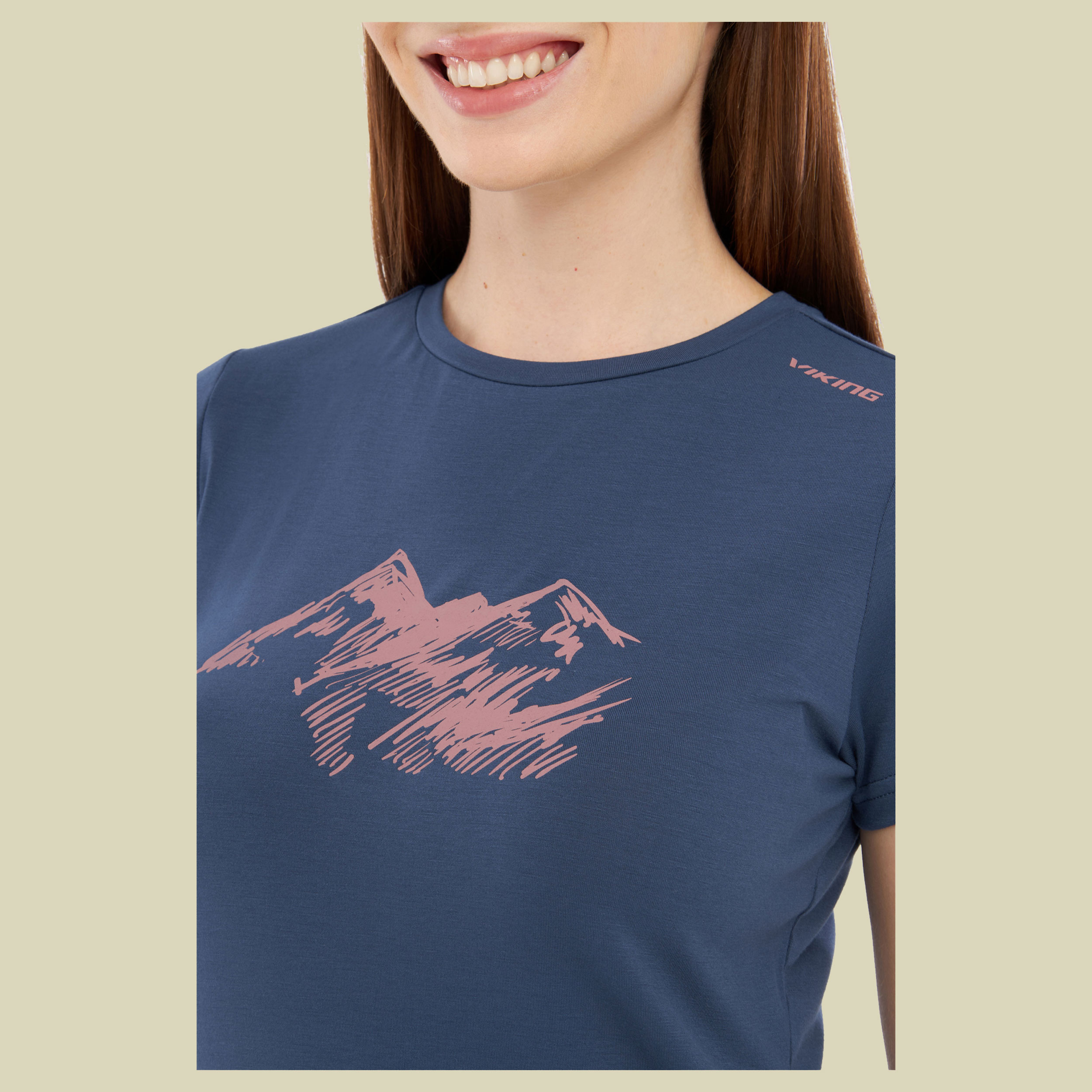Lenta Bamboo Light Women XL pink - navy pink