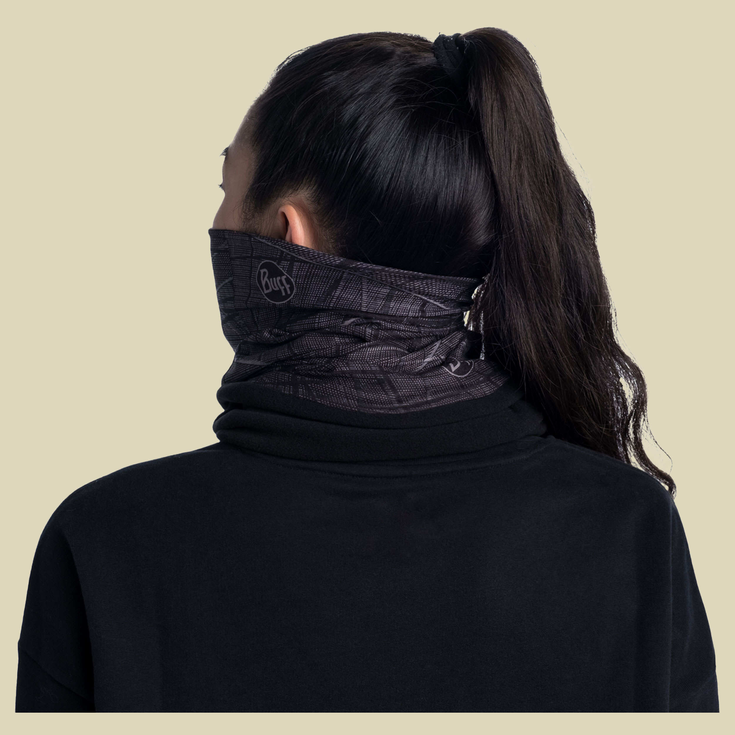Polar Neckwear Größe one size Farbe embers black