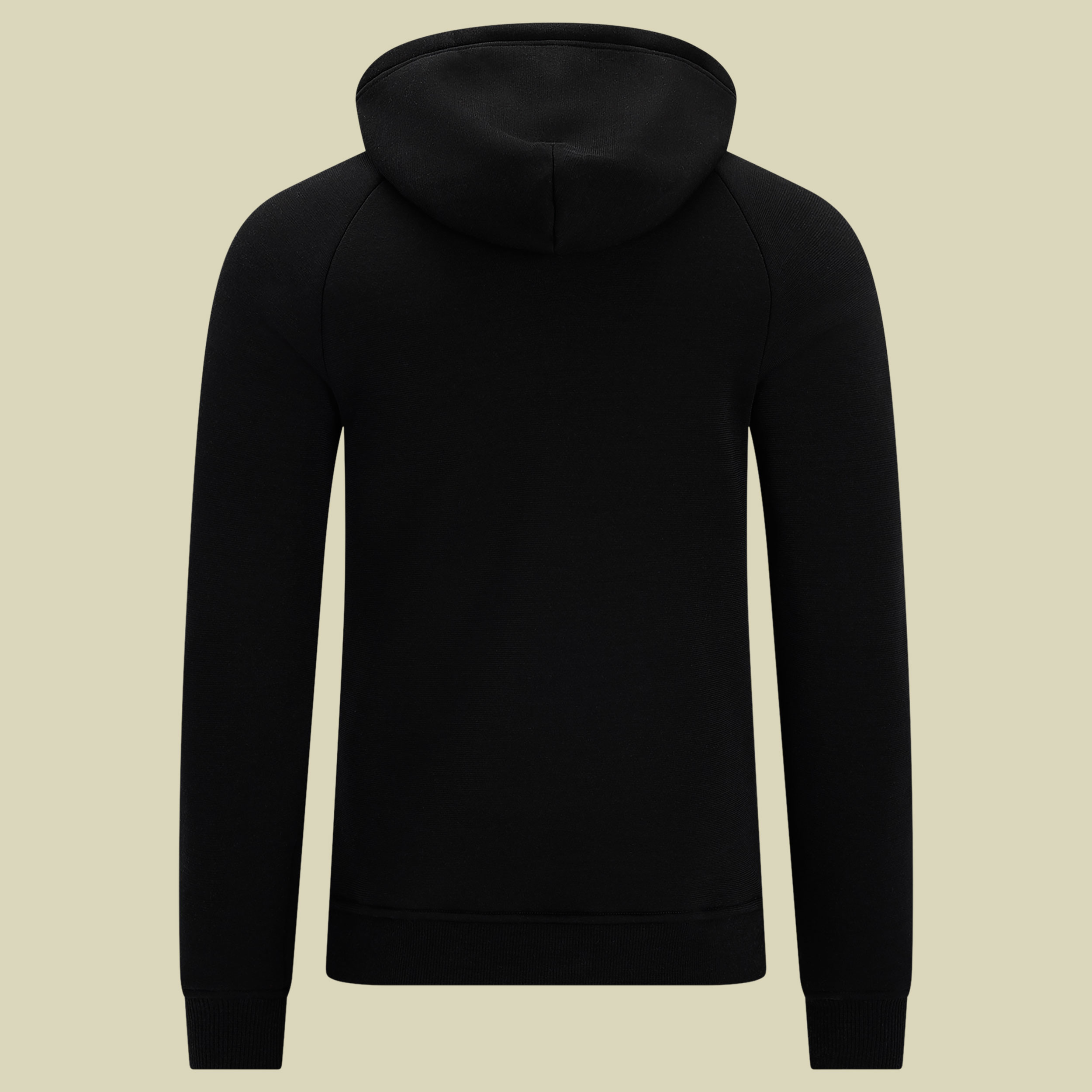 FleeceWool Hoodie Men M Jet Black