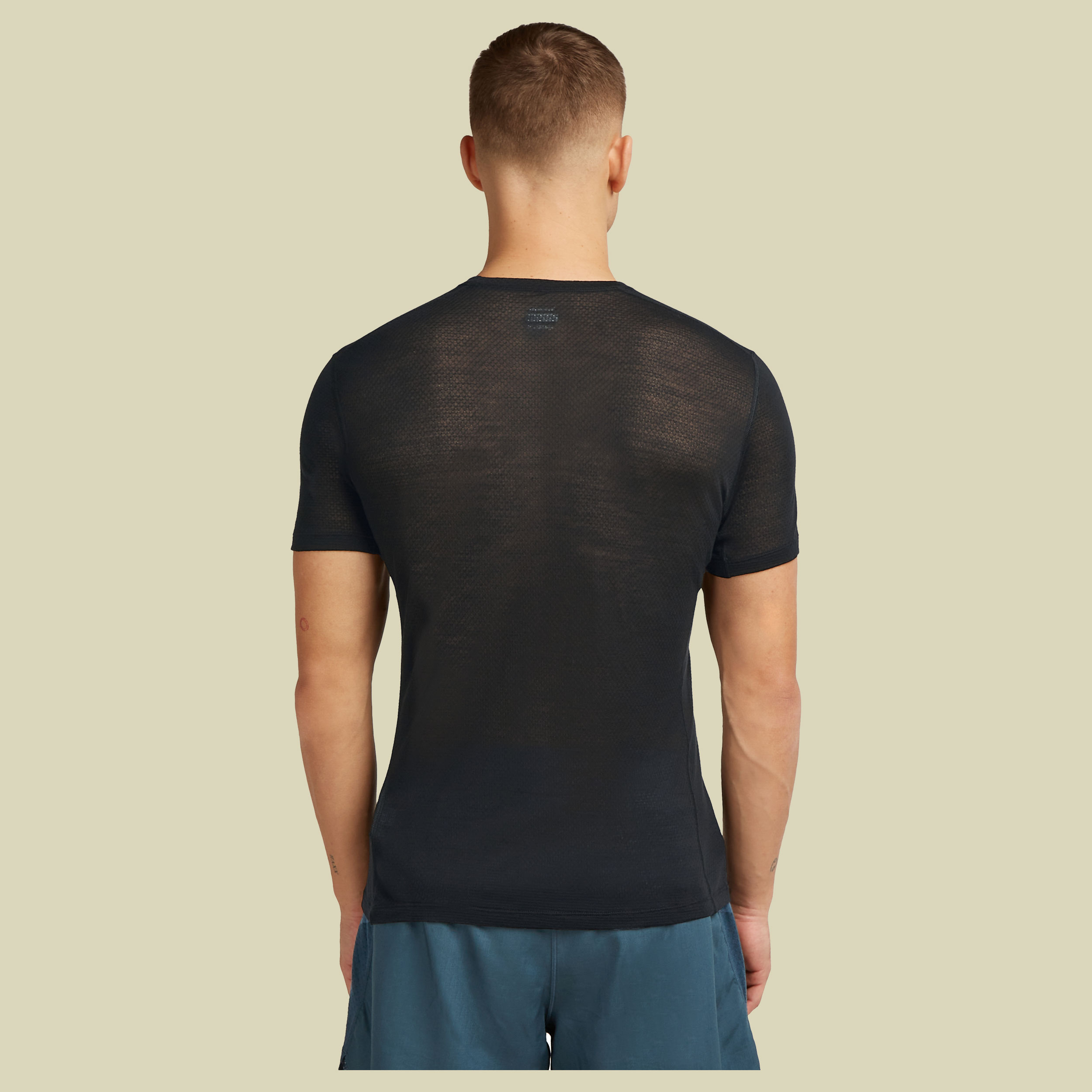 Merino 75 Cool-Lite™ Featherlight SS Crewe Men XXL schwarz - black