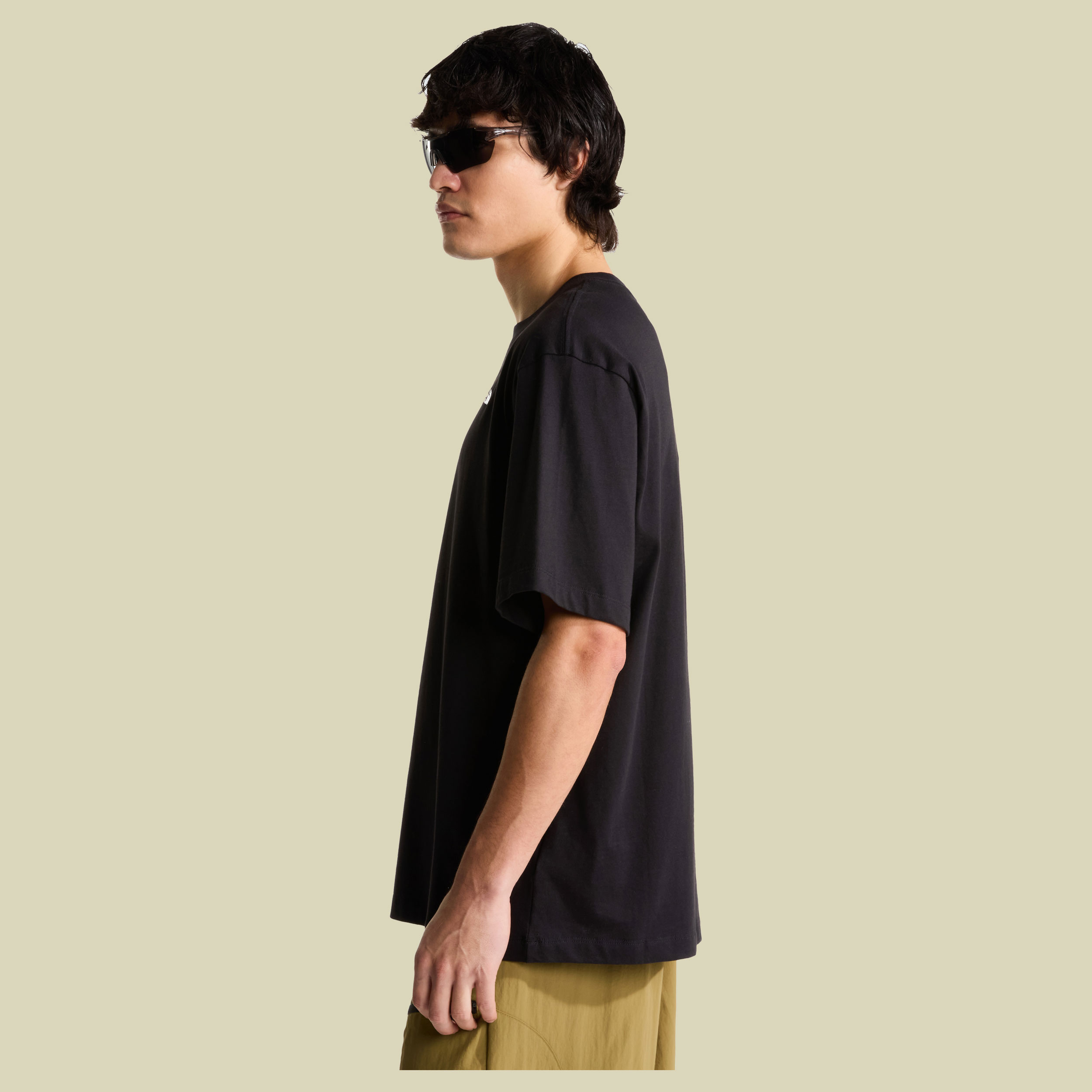 Simple Dome OS SS Tee Man XS schwarz - Farbe TNF black