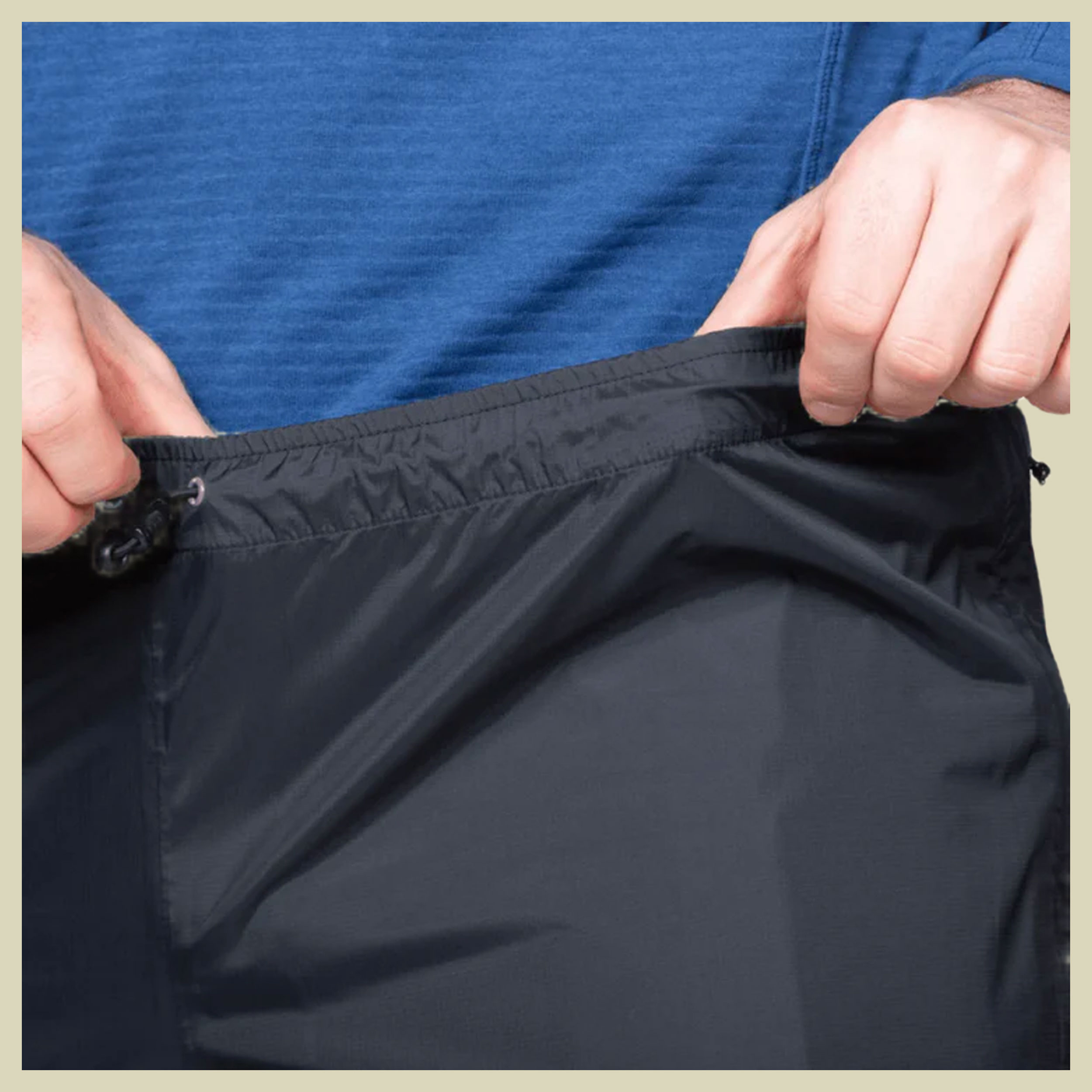 Zeno FZ Mens Pant S-short schwarz - black
